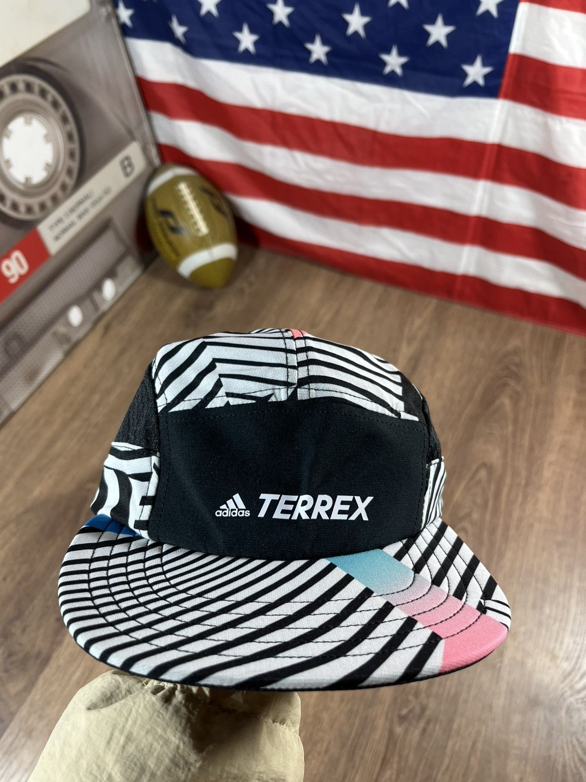Adidas Adidas Terrex 5 Panel Cap Hat Size ONE SIZE - 1 Thumbnail