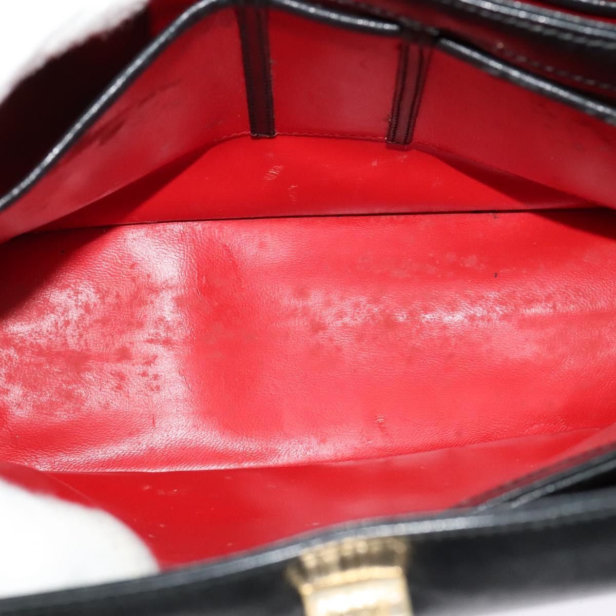 Gucci GUCCI Shoulder Bag Leather Black Gold Size ONE SIZE - 15 Thumbnail