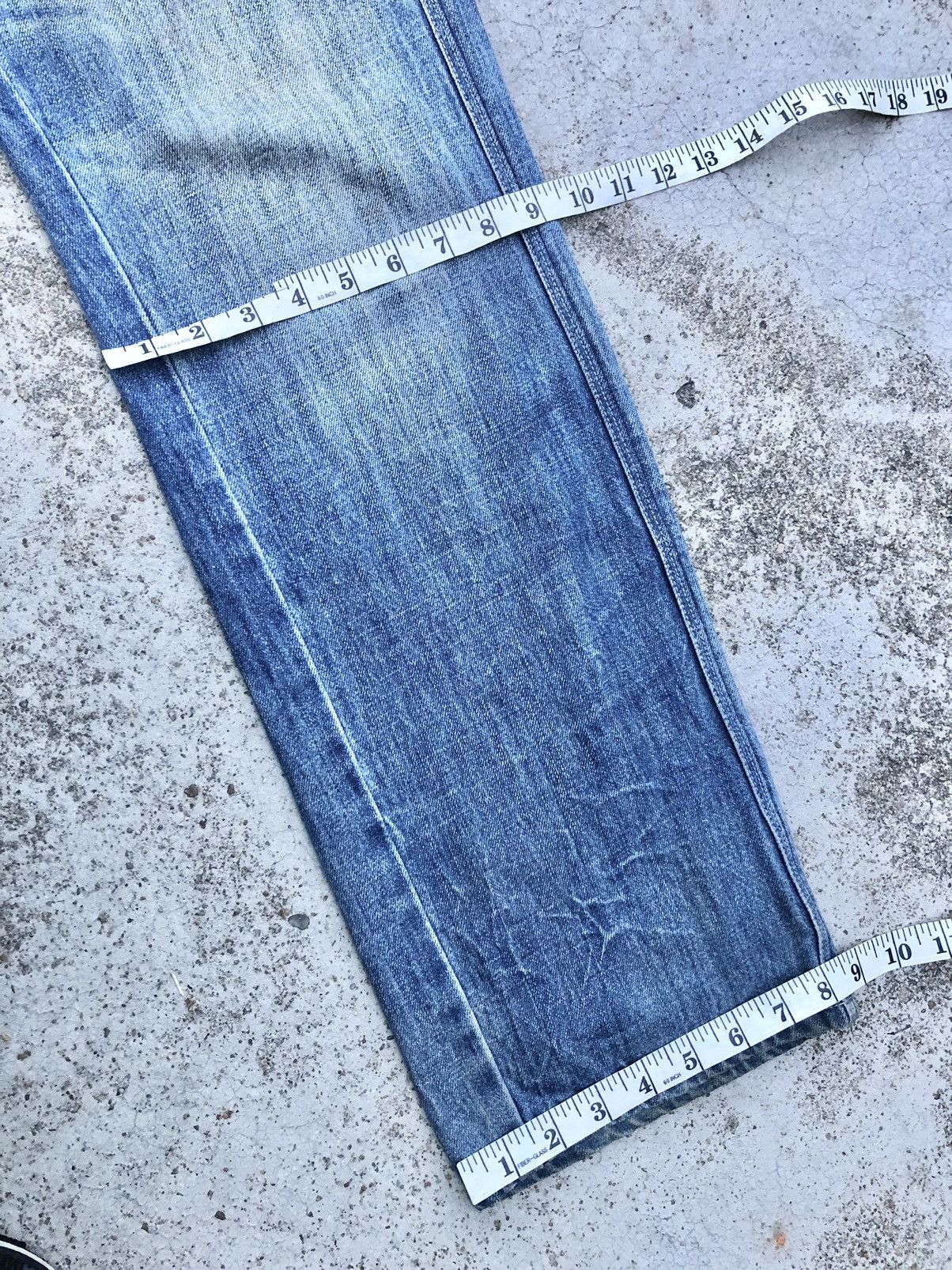 Japanese Brand BUCKLE BACK DENIM BY WHO's WHO DENIM Size US 30 / EU 46 - 9 Thumbnail