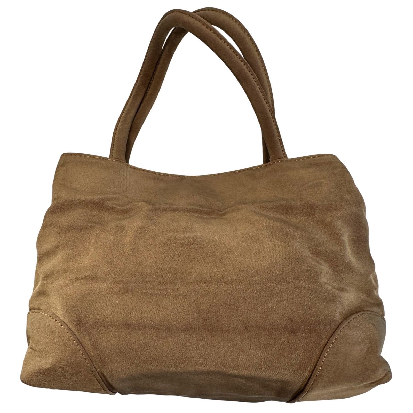 Bottega Veneta Bottega Veneta Brown Nylon Mini Bag with Mirror Size ONE SIZE - 19 Thumbnail