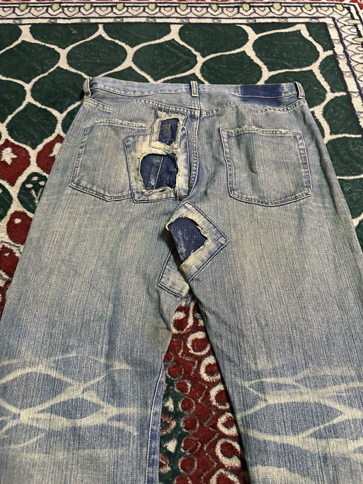 14th Addiction 1990 - Exhibitionist Japan Reconstructed Patch Denim Pant Size US 36 / EU 52 - 23 Thumbnail