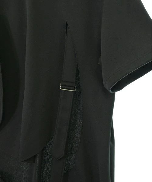 Comme des Garcons Homme Plus T-Shirts cut-and-sew polyester plain crewneck Black Size US L / EU 52-54 / 3 - 4 Thumbnail
