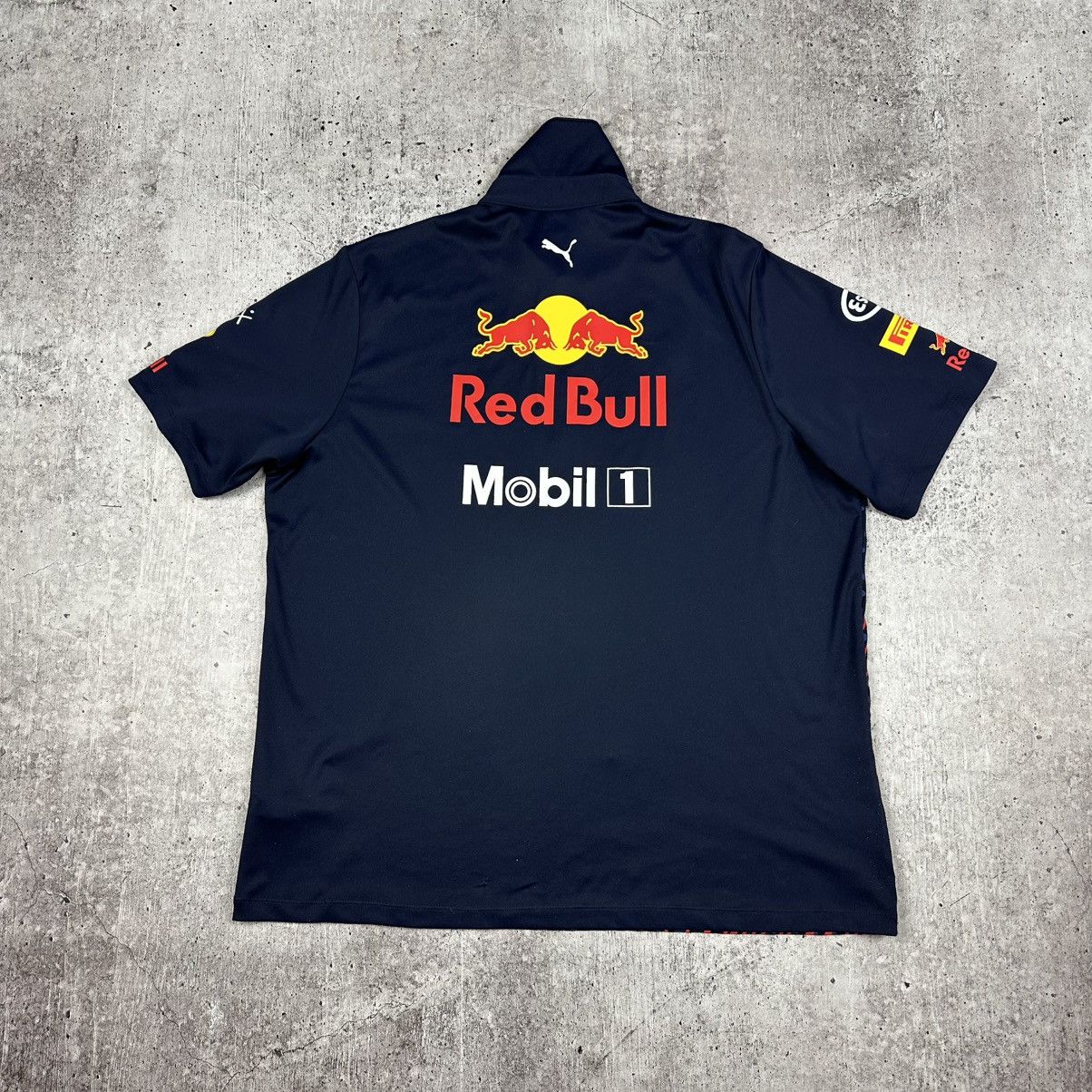 Puma Vintage Puma Honda Racing Red Bull Polo Jerseu Size US L / EU 52-54 / 3 - 11 Thumbnail