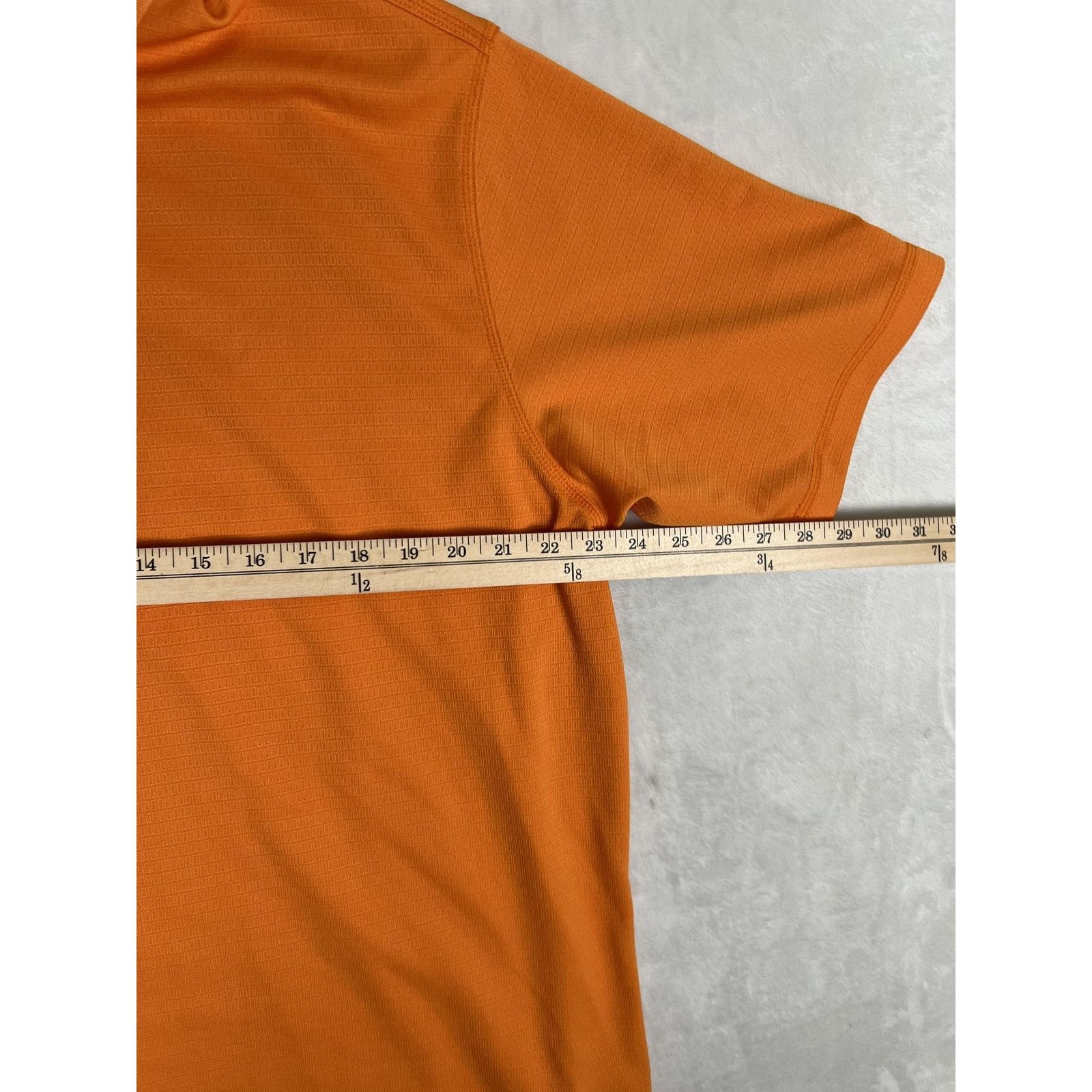 Adidas Adidas Climalite Polo Shirt Mens XL Orange Golf Moisture Wic Size US XL / EU 56 / 4 - 5 Thumbnail