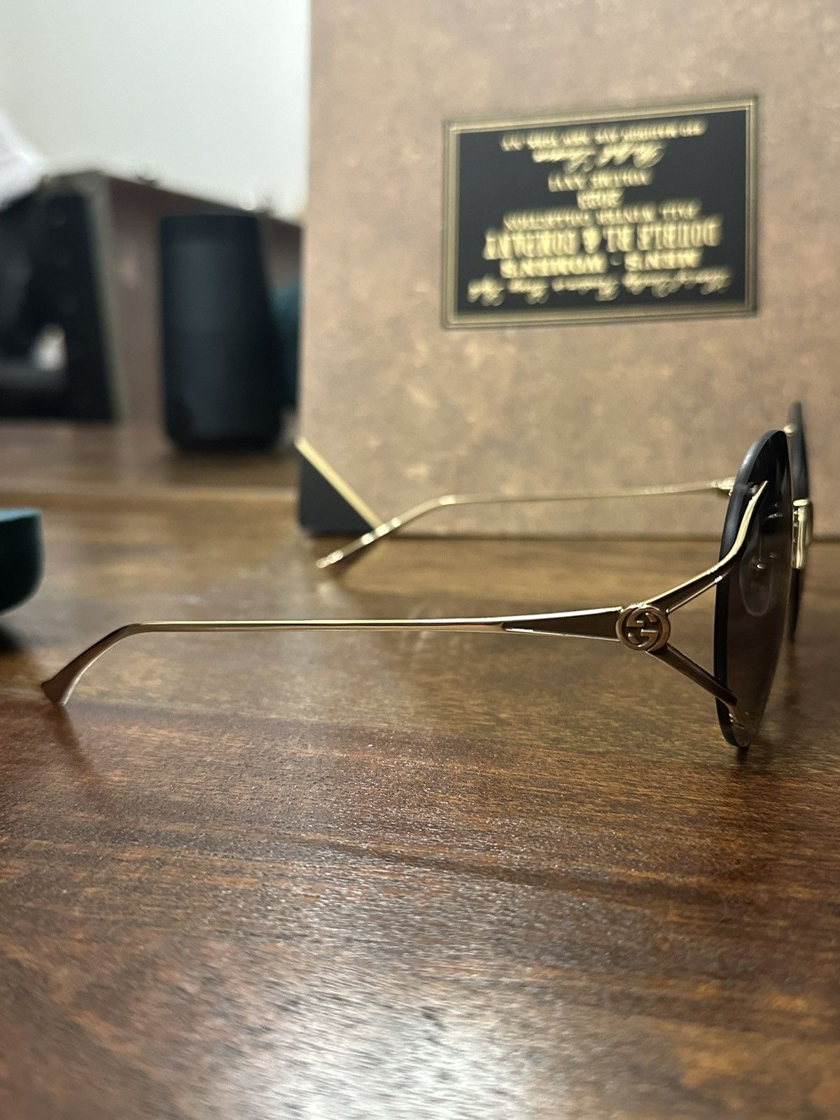 Gucci Gucci Rimless Sunglasses Size ONE SIZE - 7 Thumbnail