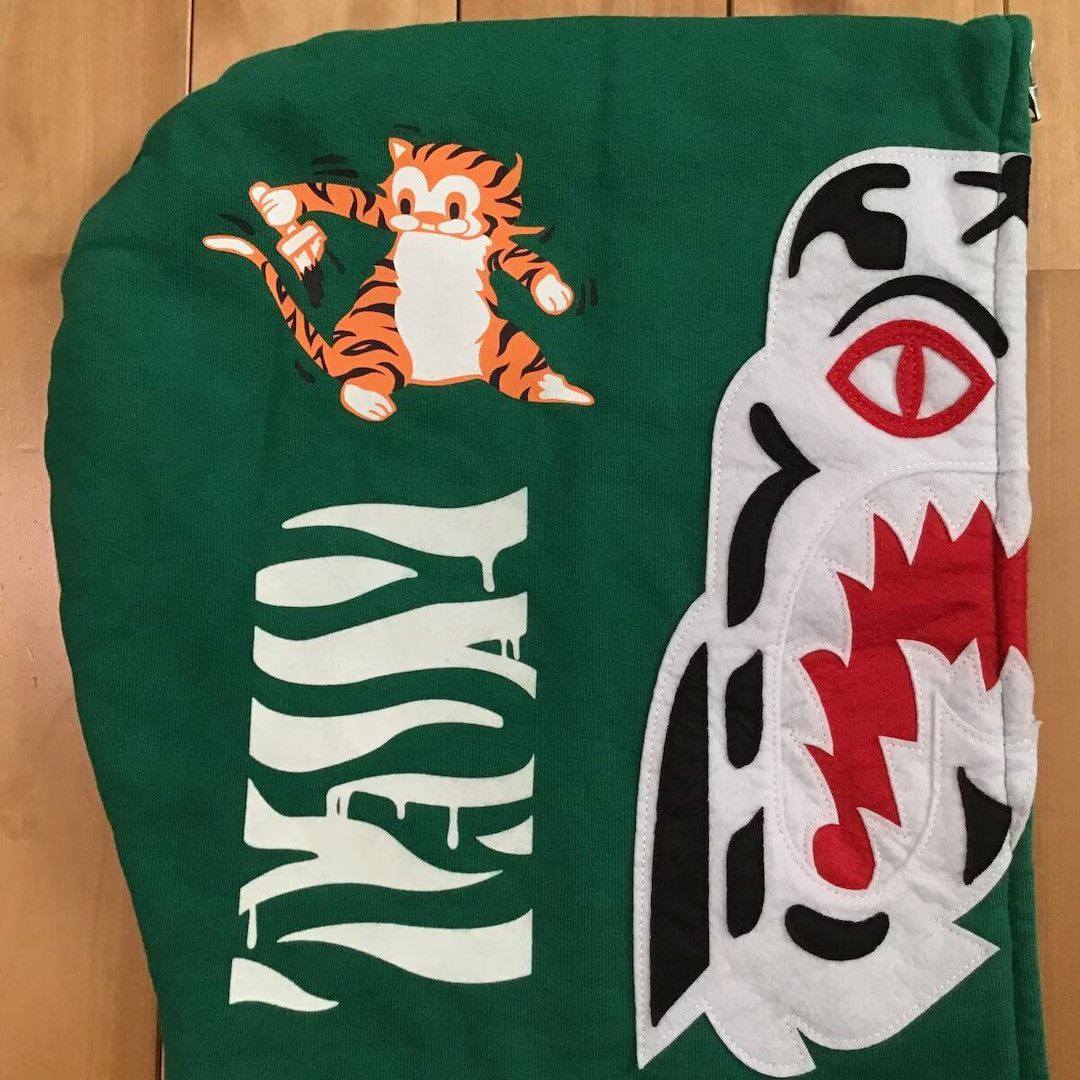 Bape BAPE White Tiger full zip hoodie a bathing ape Size US M / EU 48-50 / 2 - 3 Thumbnail