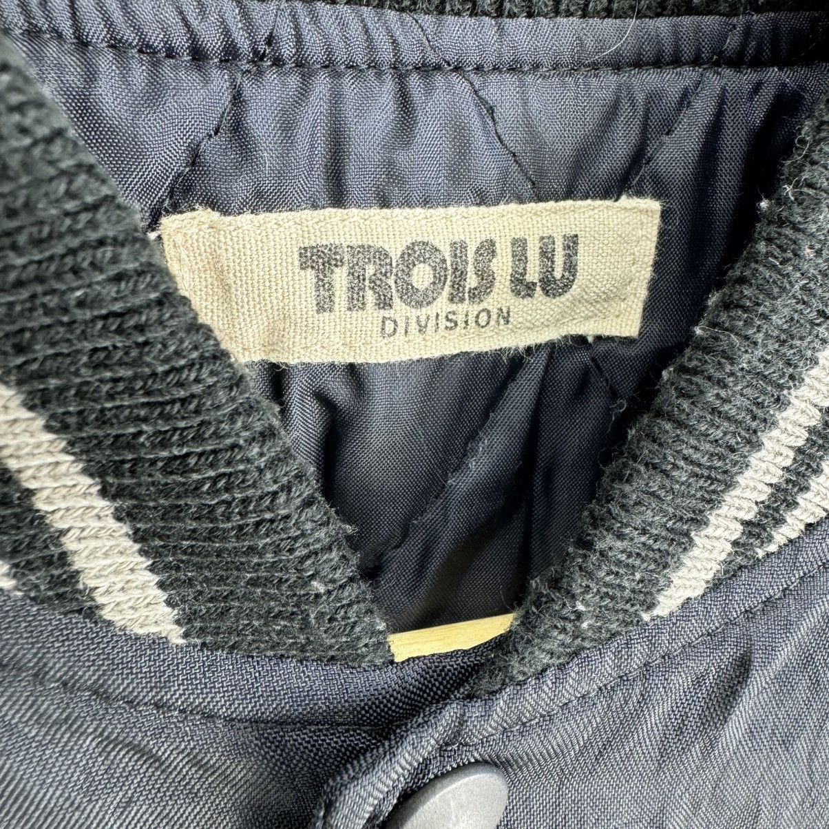 Vintage Vintage 90’s Trois Lu Bomber Jacket Size US M / EU 48-50 / 2 - 7 Thumbnail