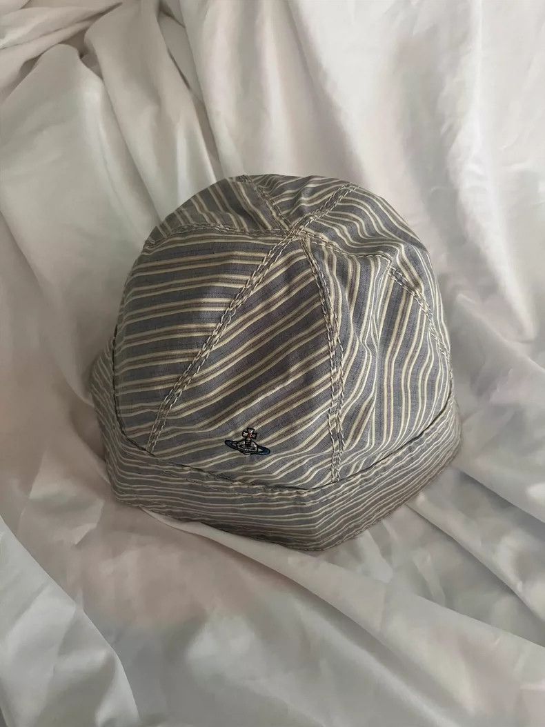Vivienne Westwood Vivienne Westwood Striped Saturn Fisherman's Cap Size ONE SIZE - 4 Thumbnail