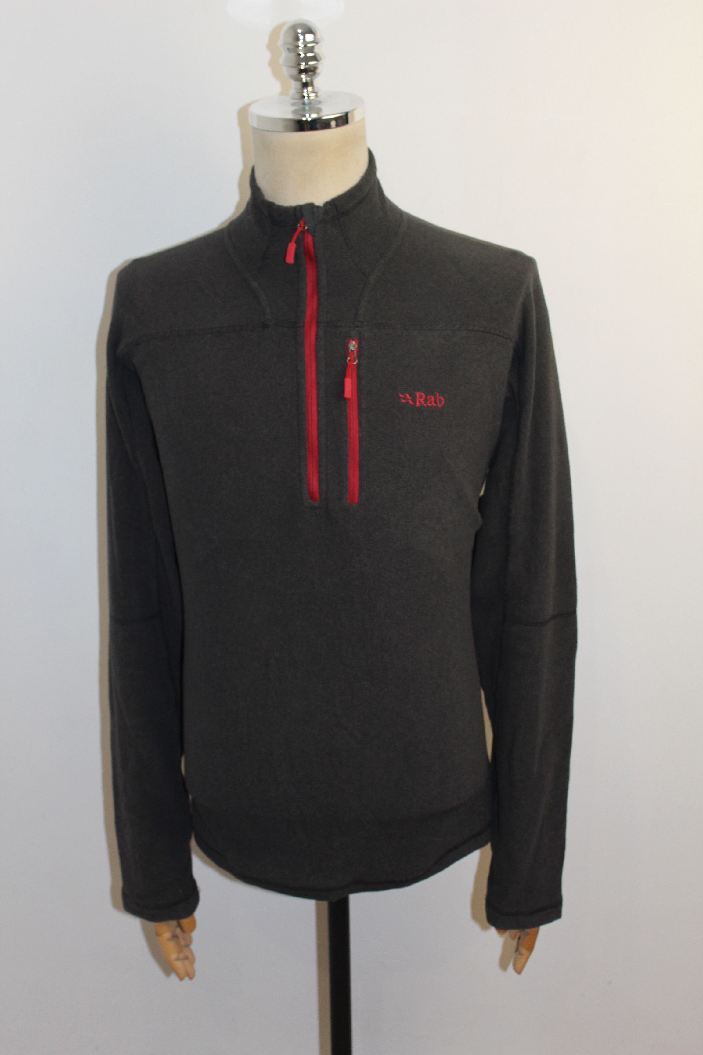 Rab RAB Orbit Pull On Activewear Fleeece Zip Neck Jumper Size US XL / EU 56 / 4 - 3 Thumbnail