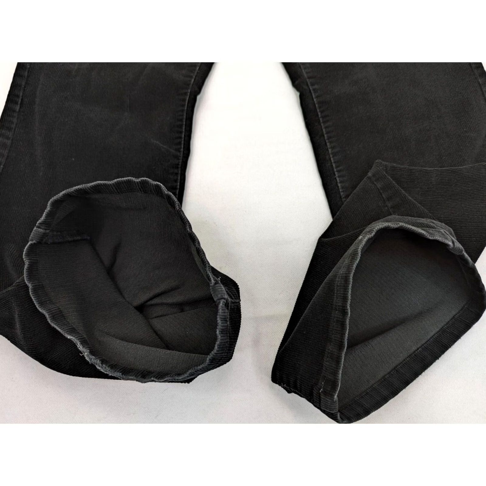 Polo Ralph Lauren VINTAGE Polo Ralph Lauren POLO Corduroy Black Straight Leg Pants Women 10 30x31 Cotton Size 32" / US 10 / IT 46 - 4 Thumbnail