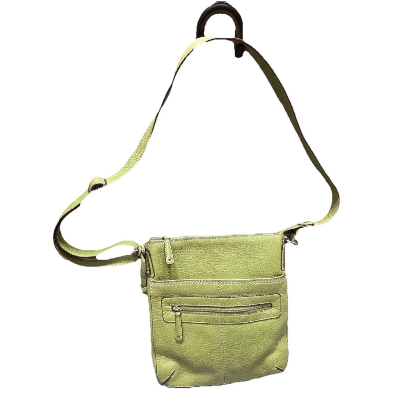 Fossil Pebbled Green Bag B000445 Size ONE SIZE - 1 Thumbnail