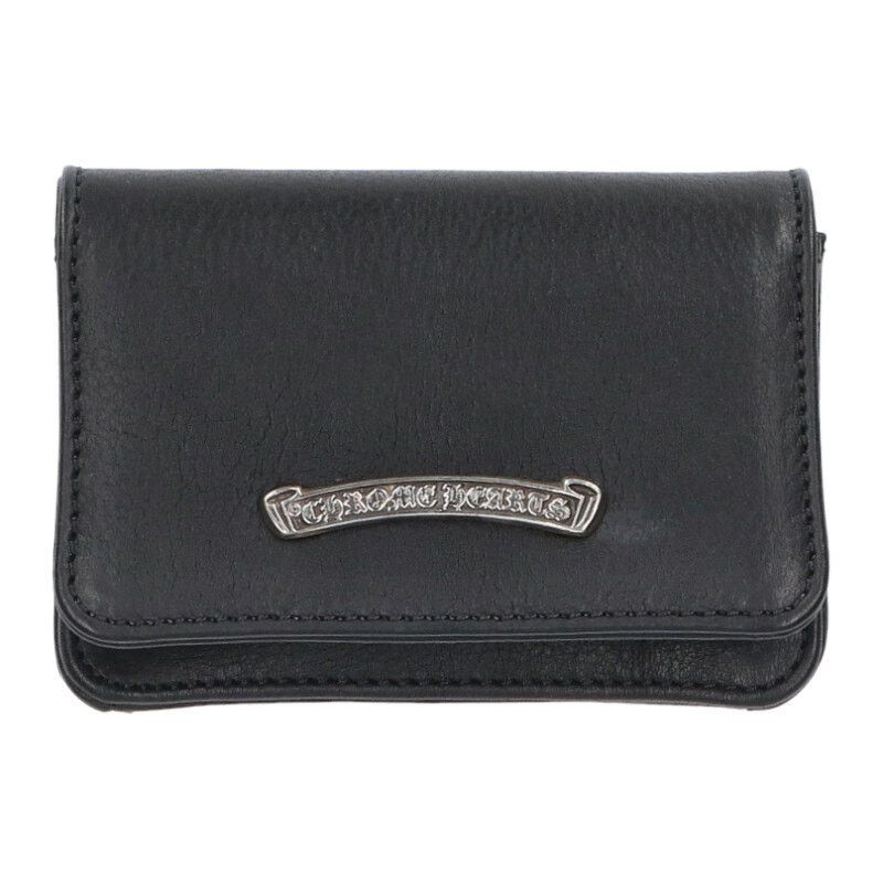 Chrome Hearts Chrome Hearts Arch Logo Leather Card Case Size ONE SIZE - 1 Thumbnail