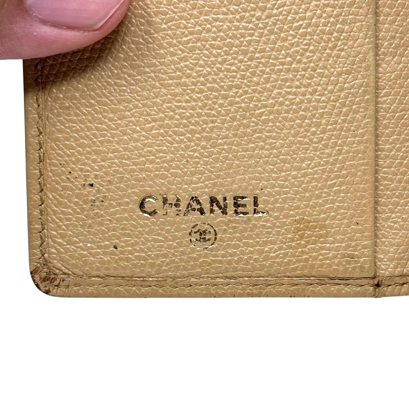 Chanel Chanel Beige Bifold Wallet Size ONE SIZE - 4 Thumbnail