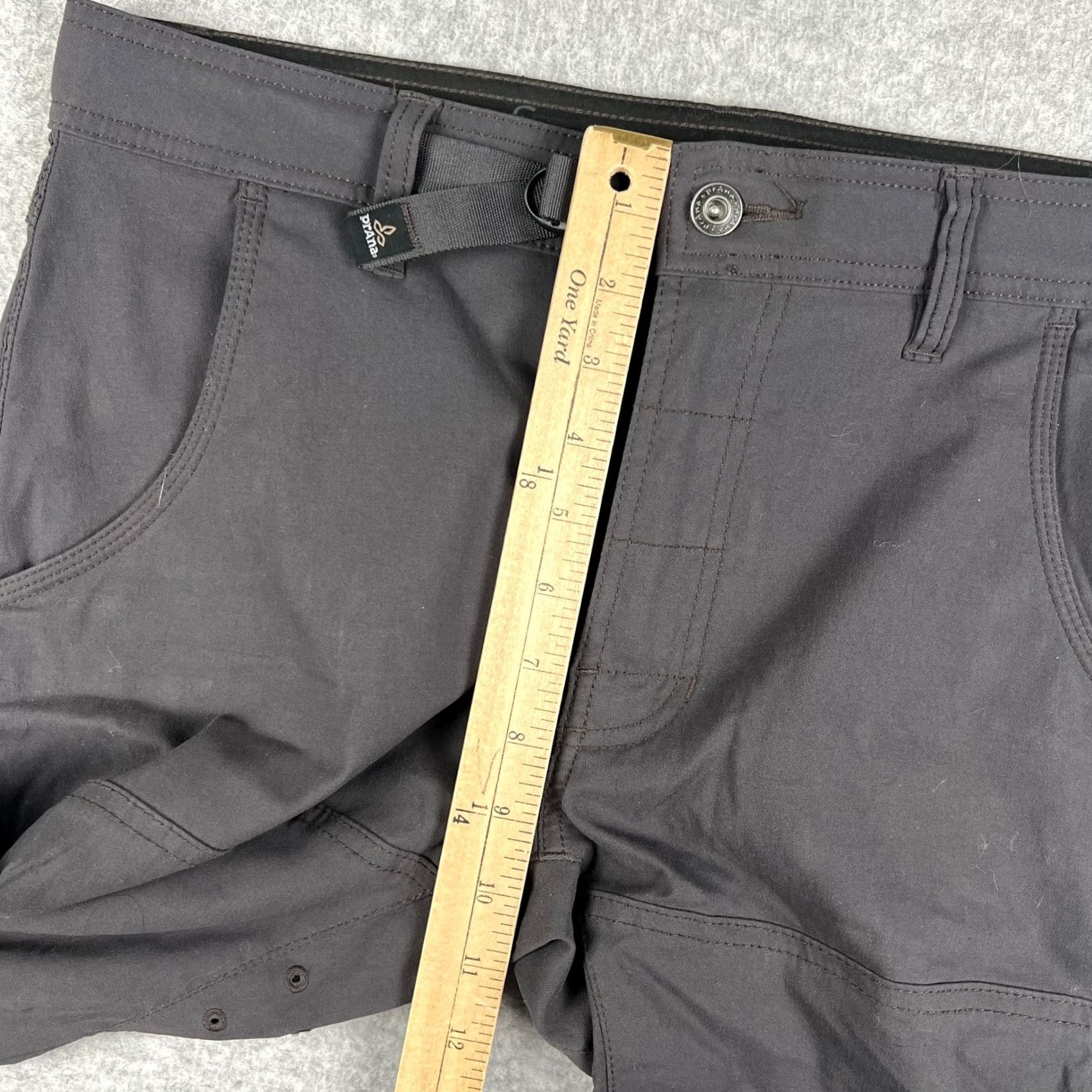 Prana Prana Stretch Zion II Hiking Pants - Mens Gray Cargo Size US 32 / EU 48 - 6 Thumbnail