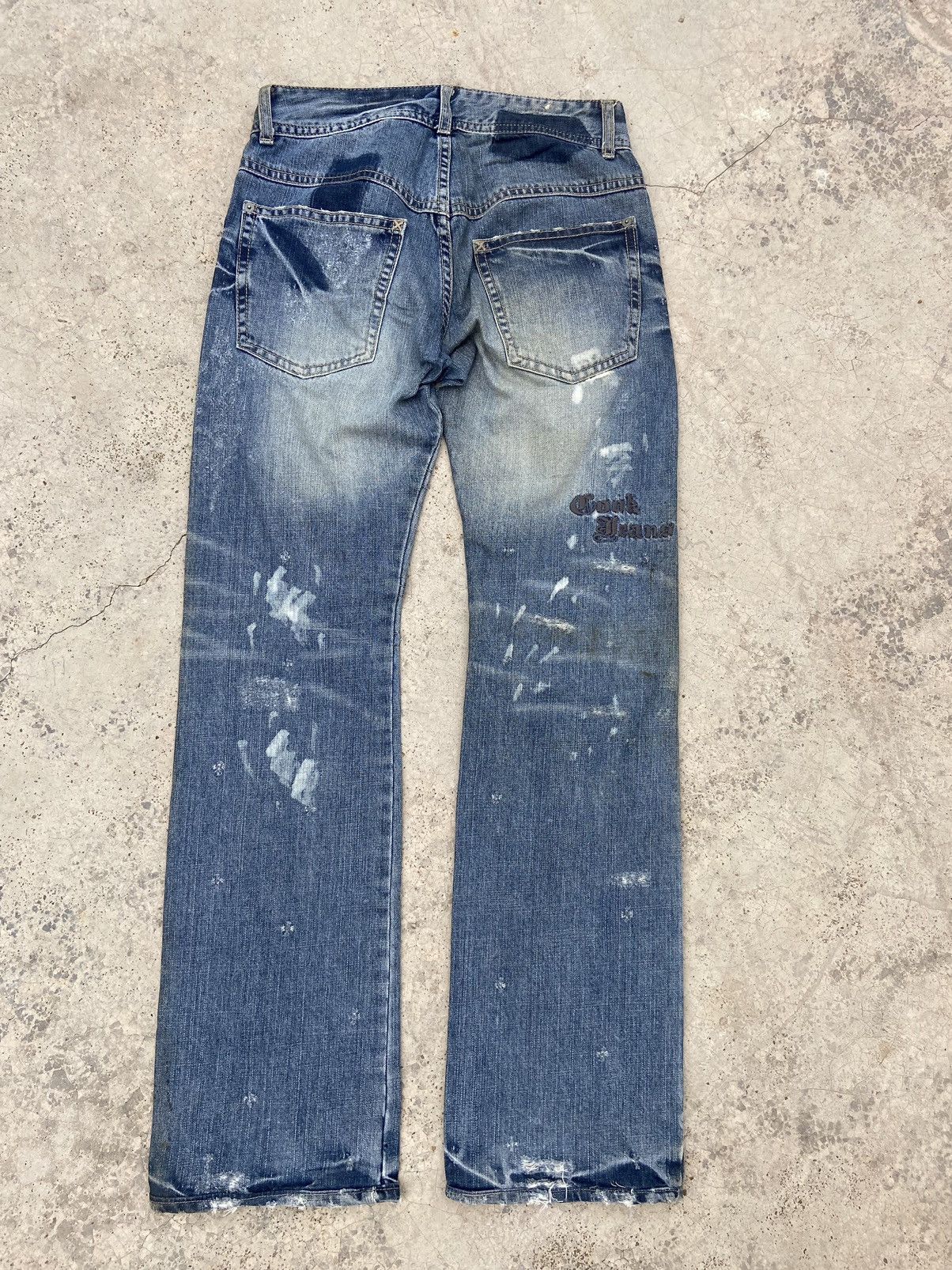 Cook Jeans Cook jeans Distressed denim undercover design reconstructed Size US 29 - 11 Thumbnail