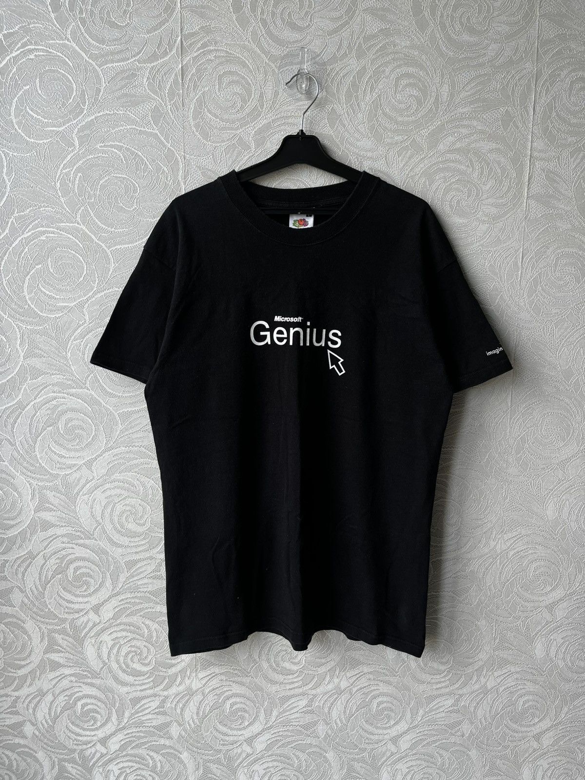 Microsoft Vintage 00s Microsoft Genius Imagine Cup Black T Shirt Rare Size US L / EU 52-54 / 3 - 1 Thumbnail