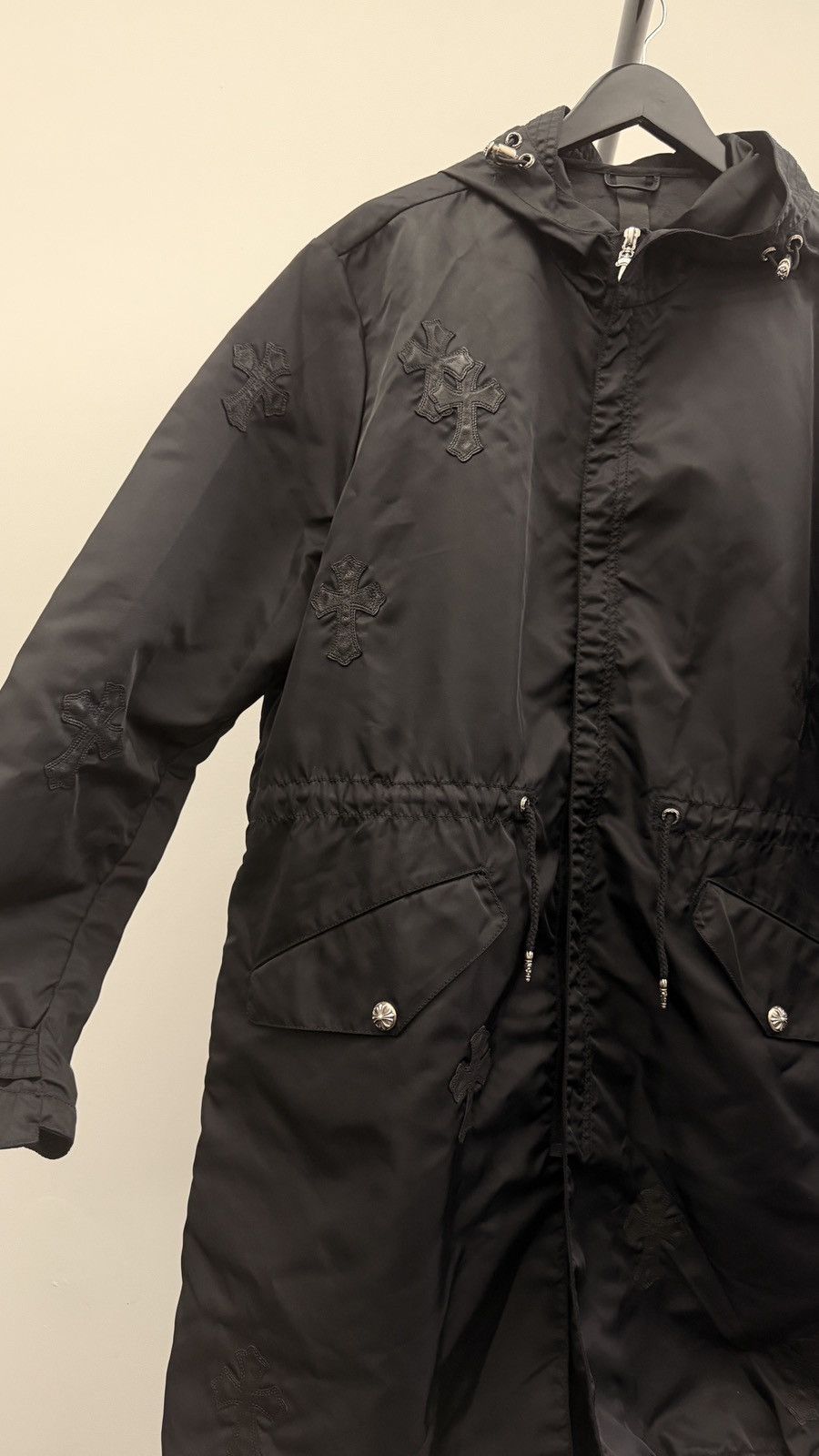 Chrome Hearts CHROME HEARTS 21 CROSS PATCH RAIN COAT Size US L / EU 52-54 / 3 - 5 Thumbnail