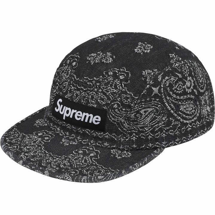 Supreme Supreme Bandana Jacquard Denim Camp Cap Size ONE SIZE - 1 Thumbnail