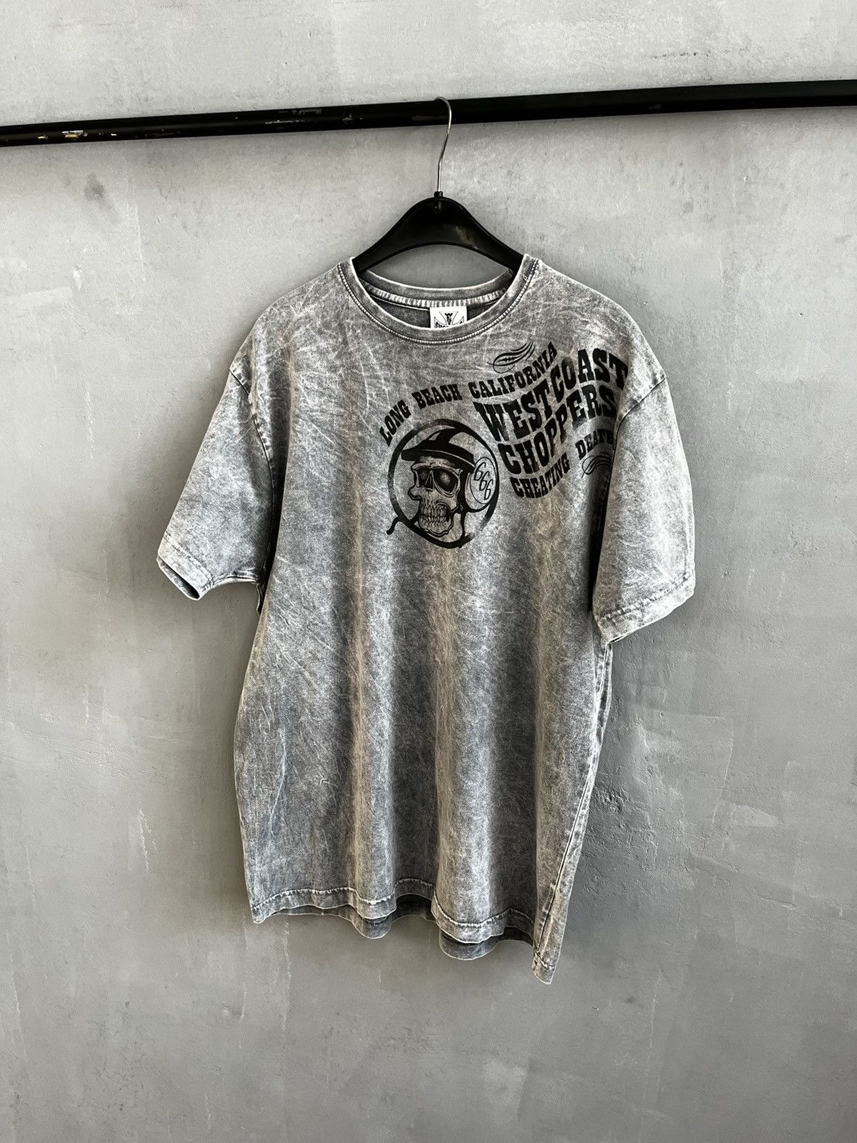 West Coast Choppers Choppers West Coast skull distressed T shirt Size US XL / EU 56 / 4 - 3 Thumbnail