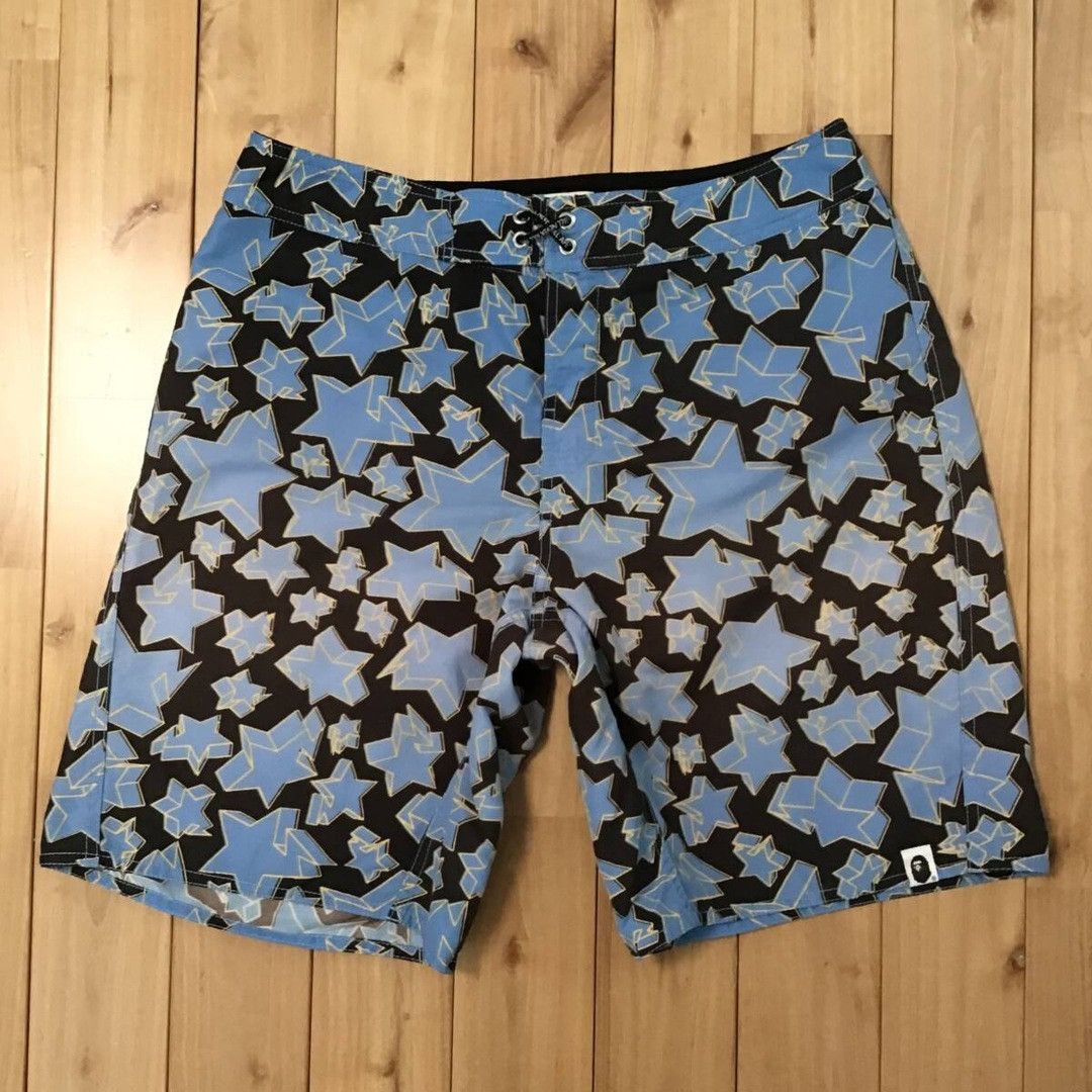 Bape × Nigo 🔥Aoyama limited🔥 Gradient BAPE STA nylon shorts ★size M Size US 32 / EU 48 - 1 Thumbnail