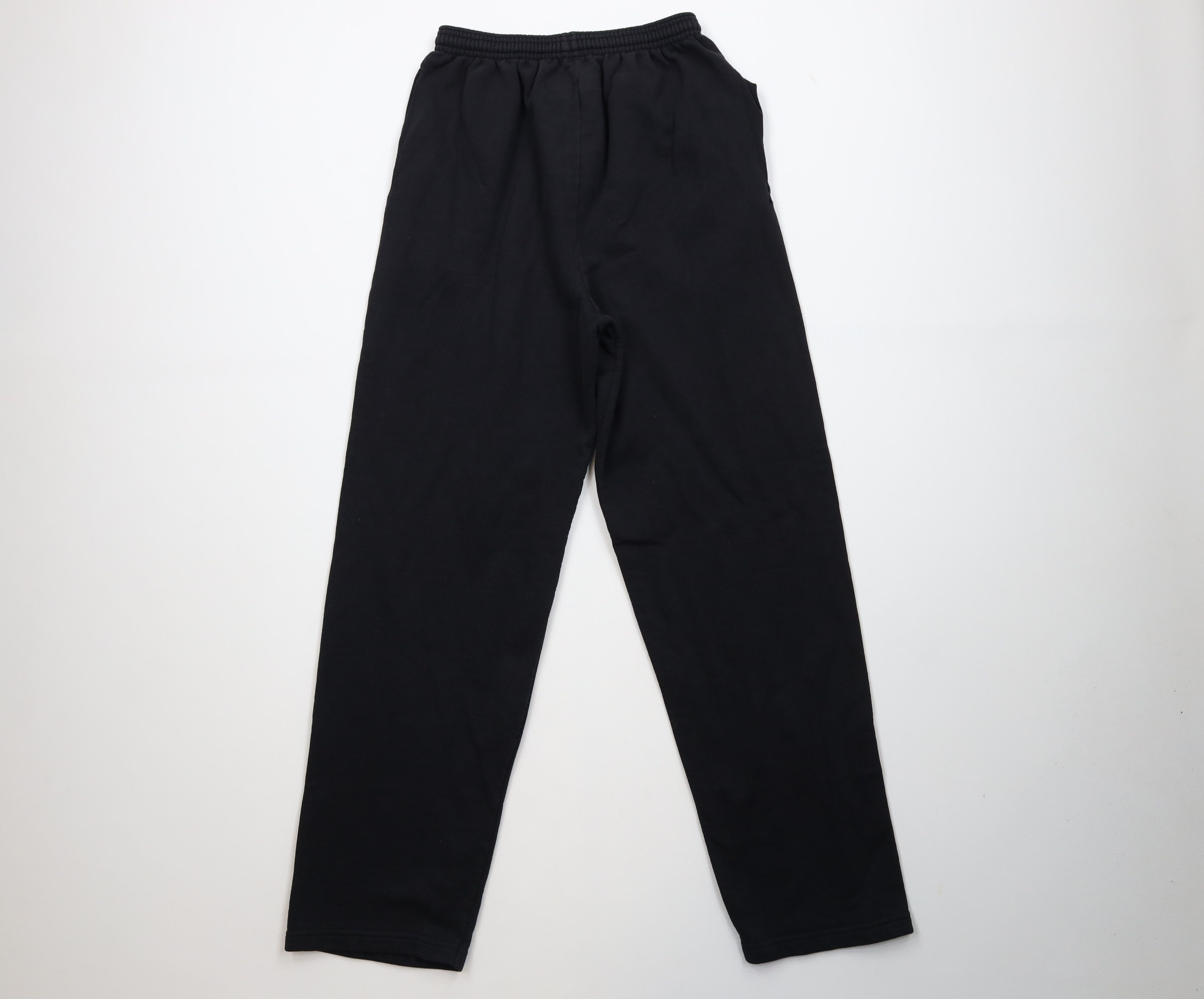 Vintage Vintage Y2K Streetwear Faded Blank Sweatpants Pants Black Size US 32 / EU 48 - 9 Thumbnail