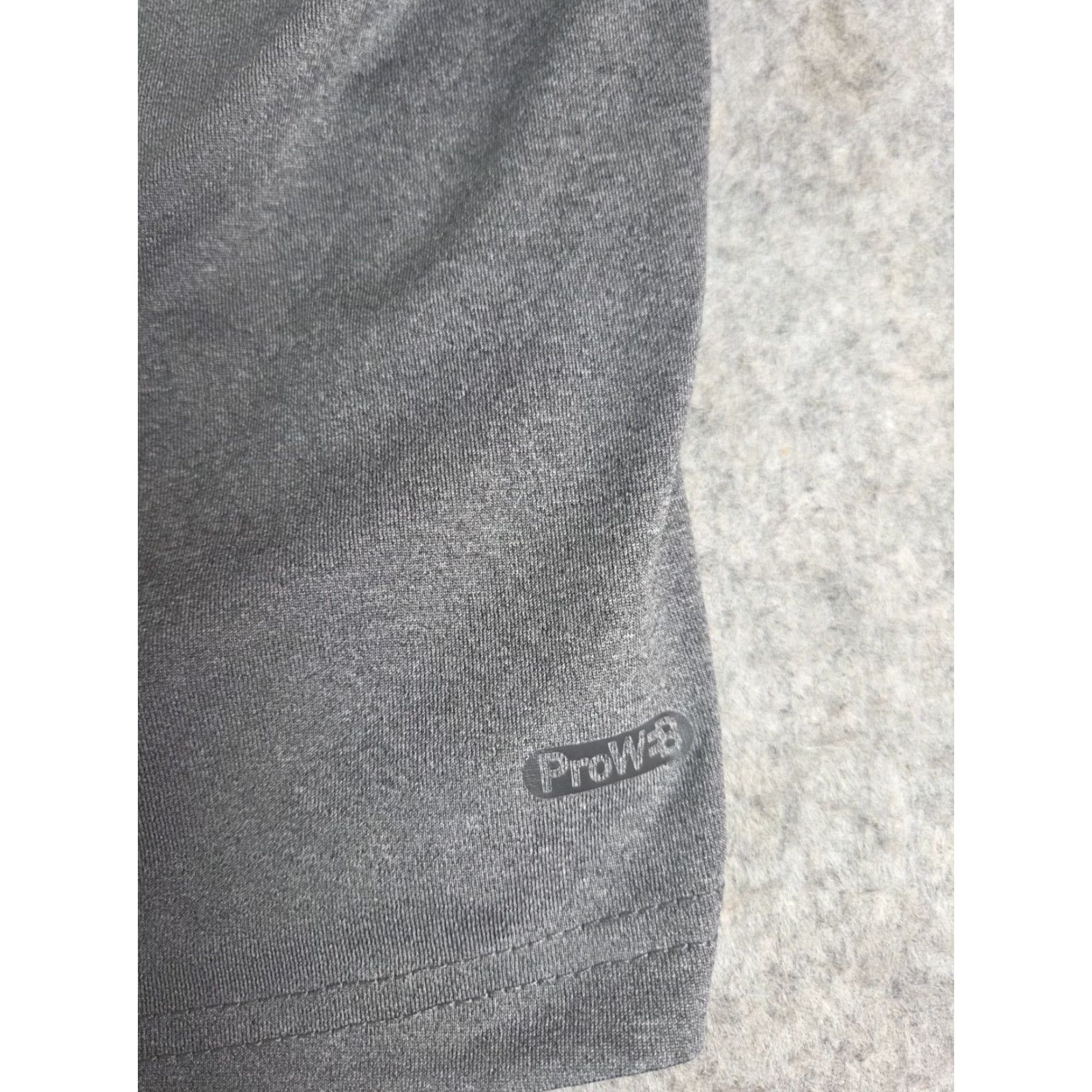 Spyder Spyder Active Shirt Mens Large Gray Black Pro Web Crew Neck Athletic Tee Short Sleeve 90s? Size US L / EU 52-54 / 3 - 6 Thumbnail