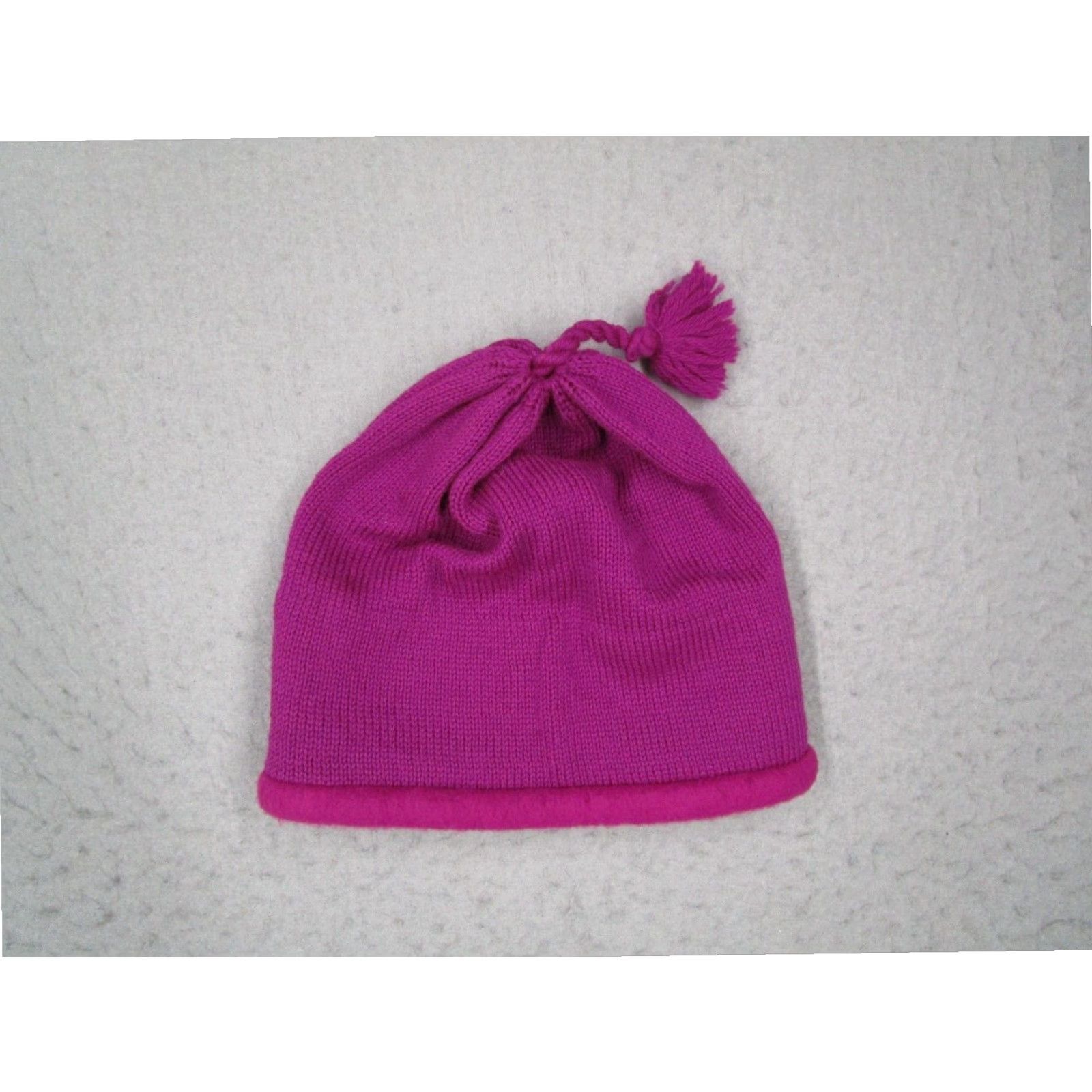 Vintage VINTAGE Turtle Fur Mens Red Pom Beanie Wool Acrylic Ski Hat One Size Size ONE SIZE - 4 Thumbnail