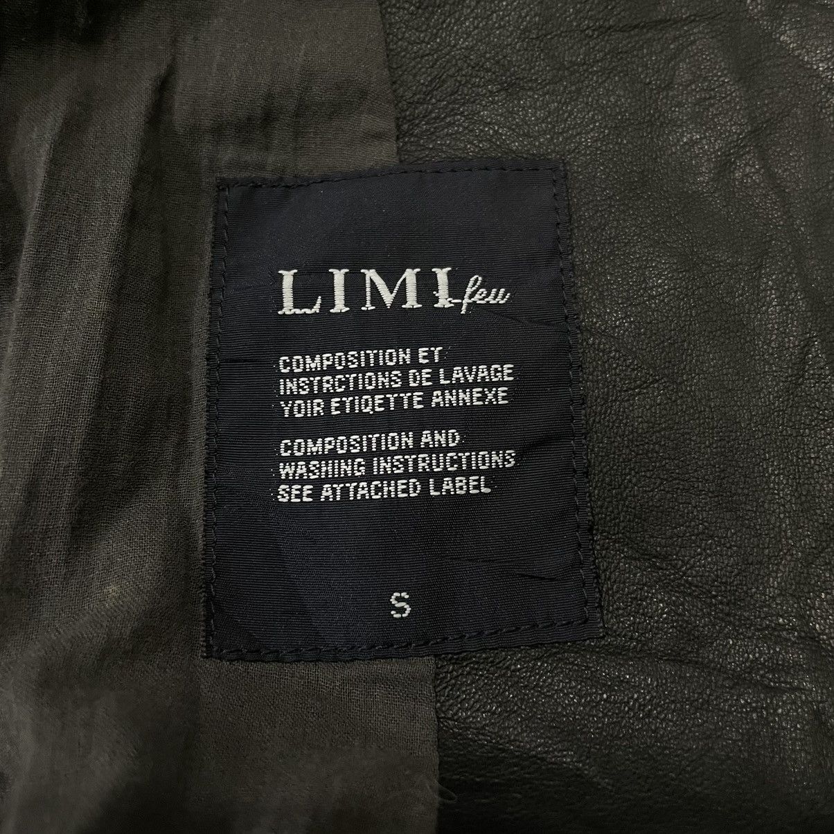 Limi Feu Limi Feu Yohji Yamamoto Punk Belted Leather Jacket Size S / US 4 / IT 40 - 17 Thumbnail