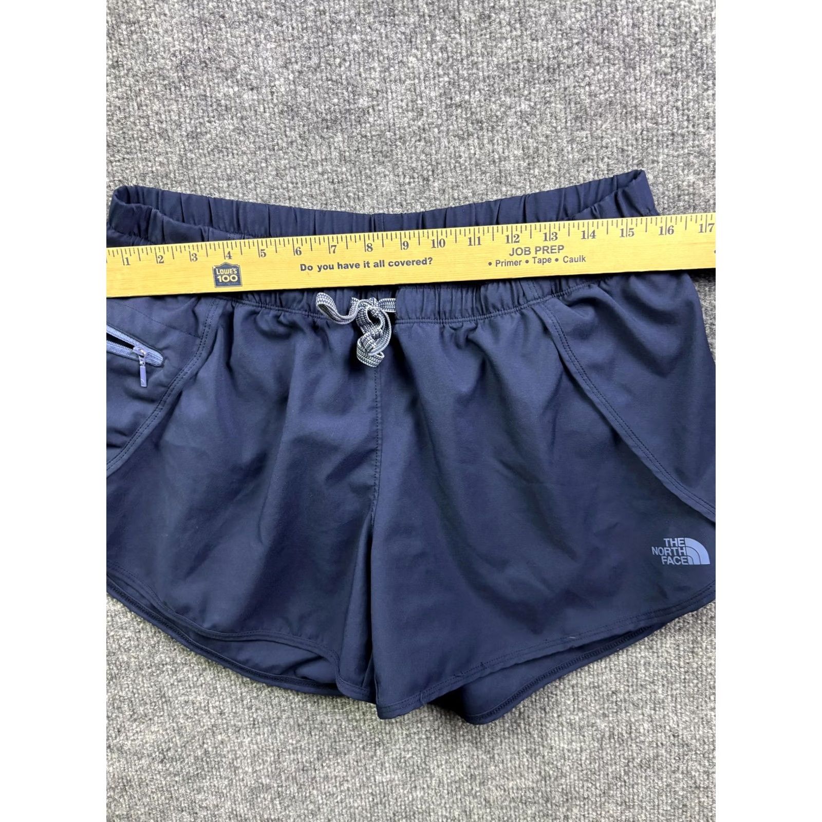 The North Face The North Face Running Shorts Womens L Blue 3 Inseam Zip Pocket Lightweight Athletic Activewear Summer Mens? Womens? Size 36" / US 14 / IT 50 - 3 Thumbnail