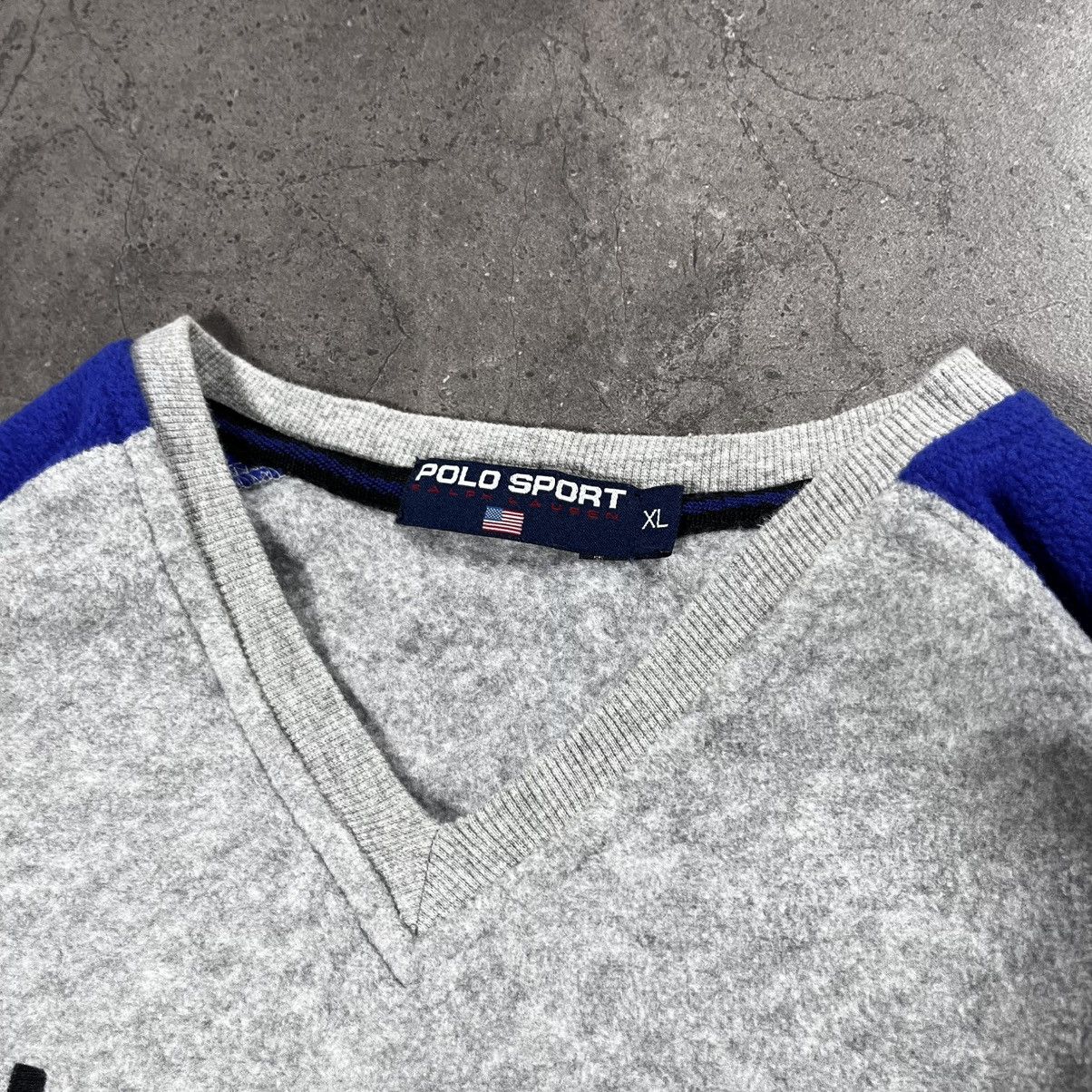 Polo Ralph Lauren Vintage 90s Polo Ralph Lauren Polo Sport Fleece Sweatshirt Size US XL / EU 56 / 4 - 8 Thumbnail