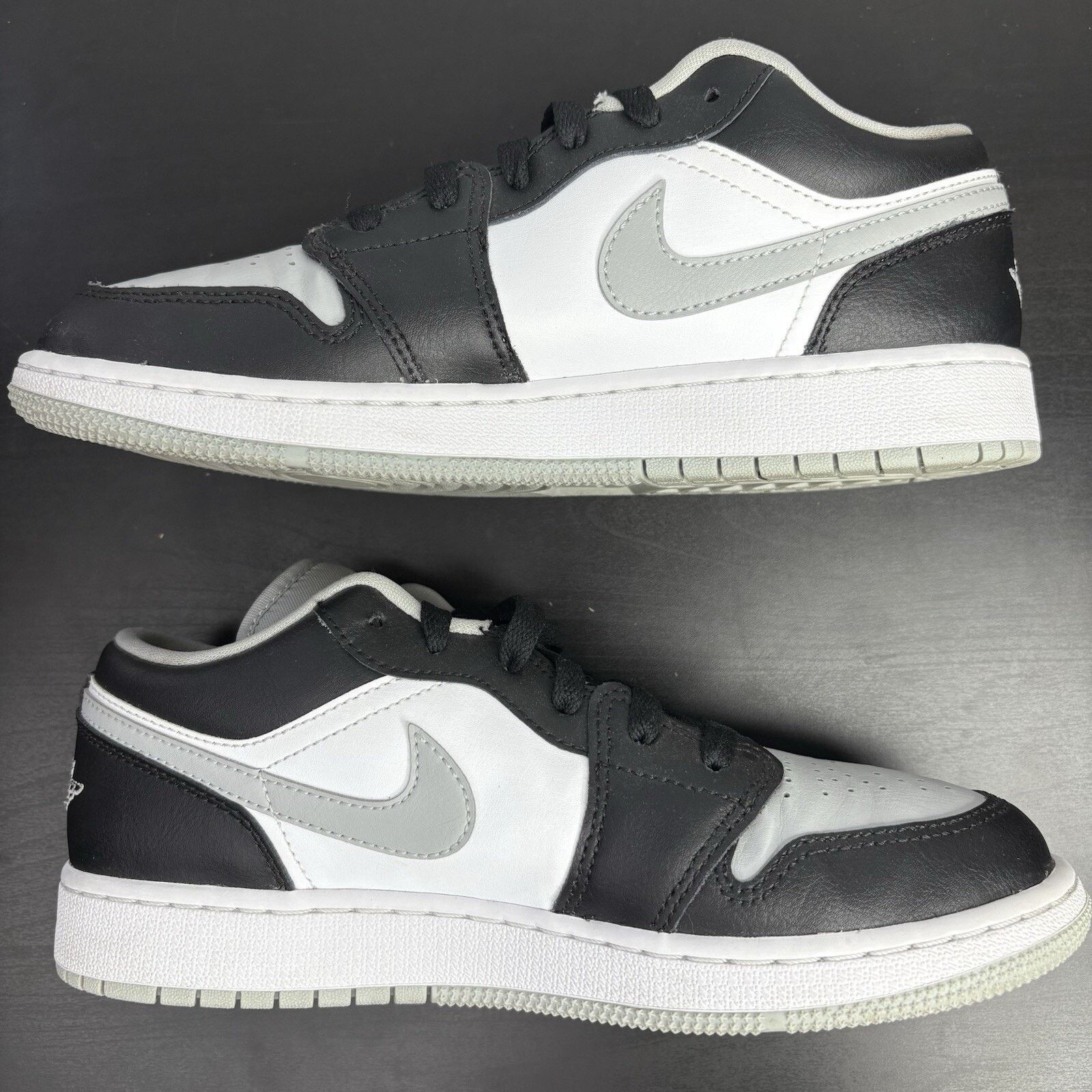 Nike Size 6.5Youth/8Women's - Retro 1 Low Gray Toe Size US 6.5 / EU 39-40 - 4 Thumbnail