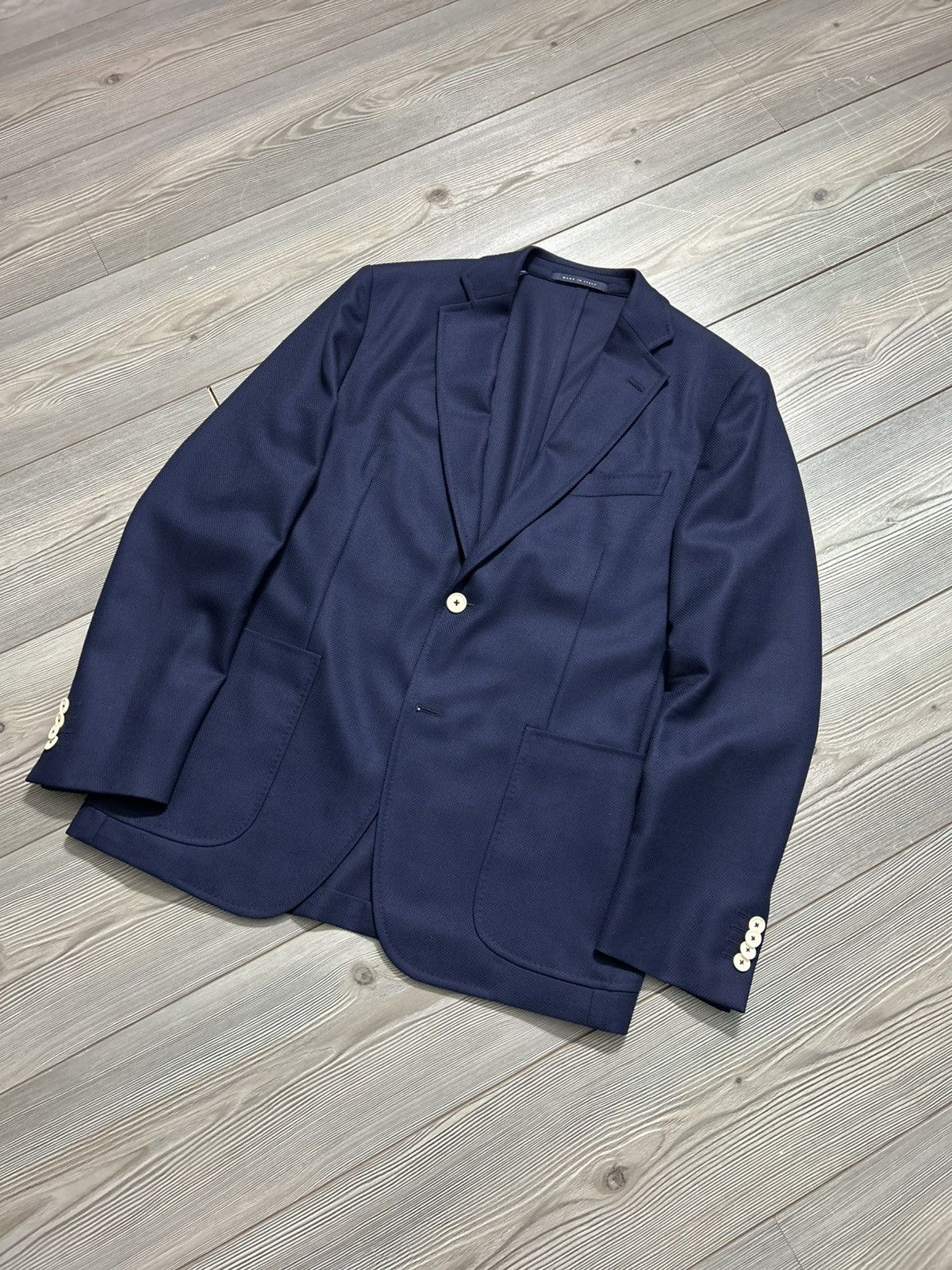 Pal Zileri Pal Zileri Wool Mohair Giacca Pilota Sport Blazer Coat 52 Size US L / EU 52-54 / 3 - 9 Thumbnail