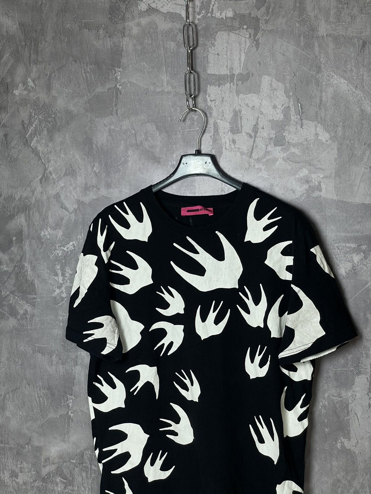 Alexander McQueen × MCQ × Vintage Alexander McQueen Overlogo Multilogo Y2K rare T-Shirt Size M / US 6-8 / IT 42-44 - 7 Thumbnail