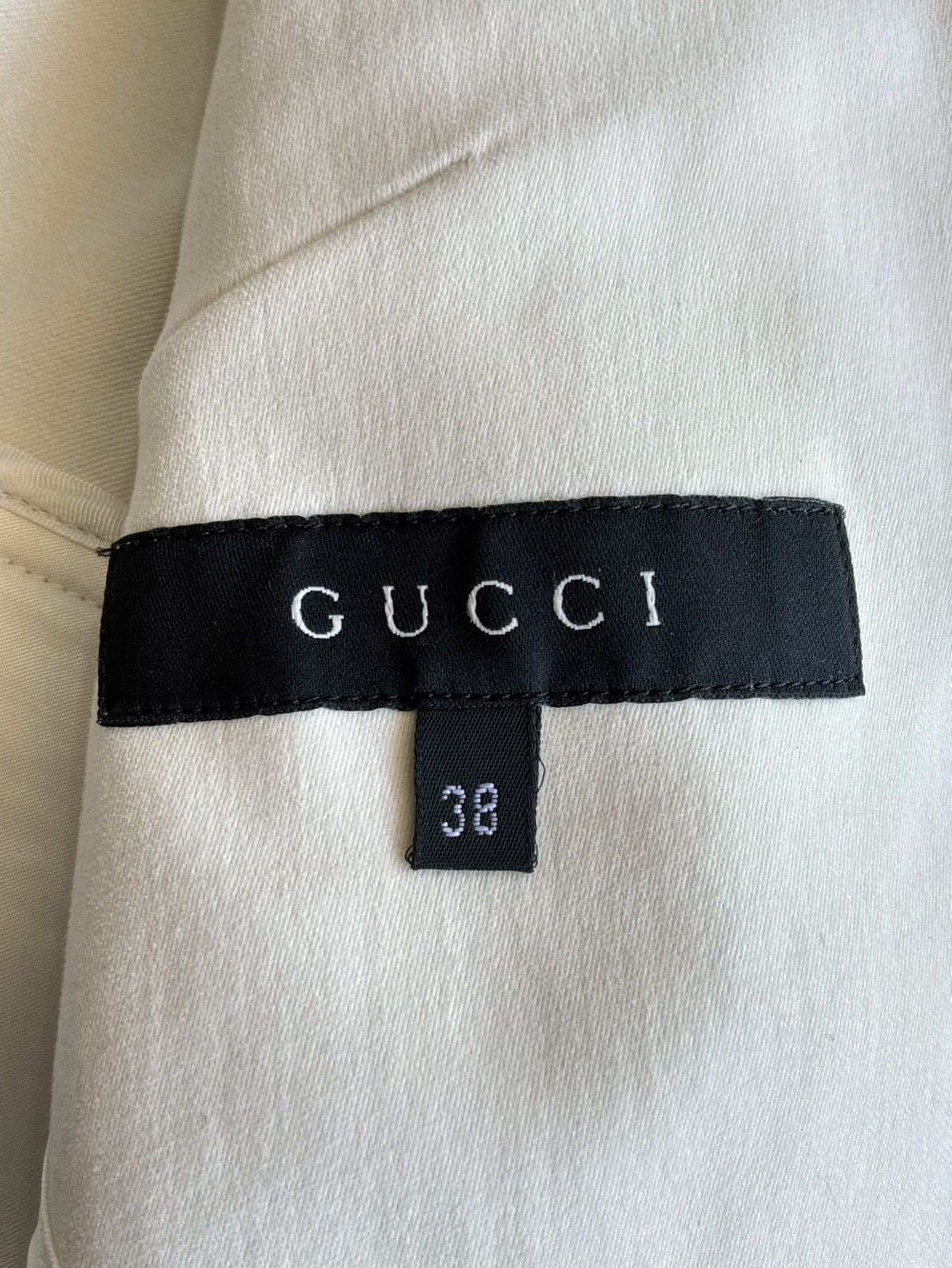 Gucci 2003 - Gucci - Tom Ford Era - Structured Moto Jacket Size XS / US 0-2 / IT 36-38 - 11 Thumbnail