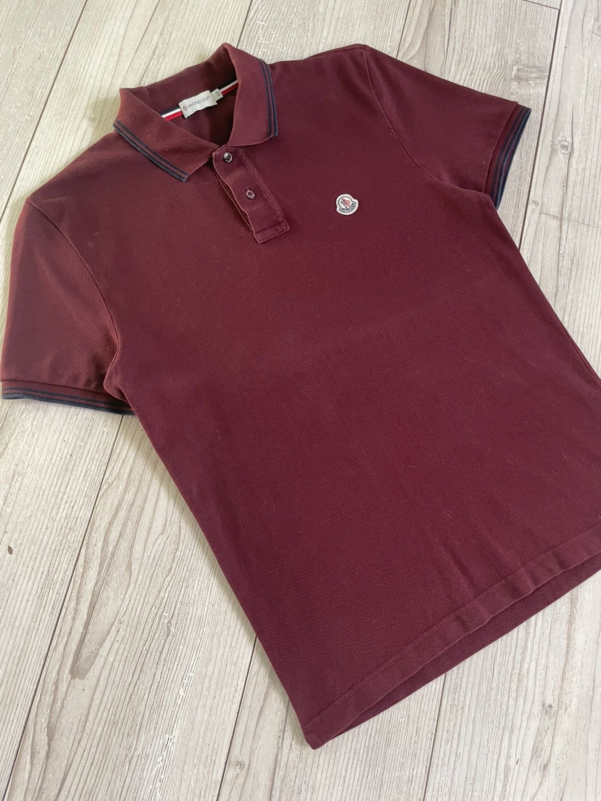 Moncler Moncler Polo Maglia Manica Corta Logo Size US M / EU 48-50 / 2 - 8 Thumbnail