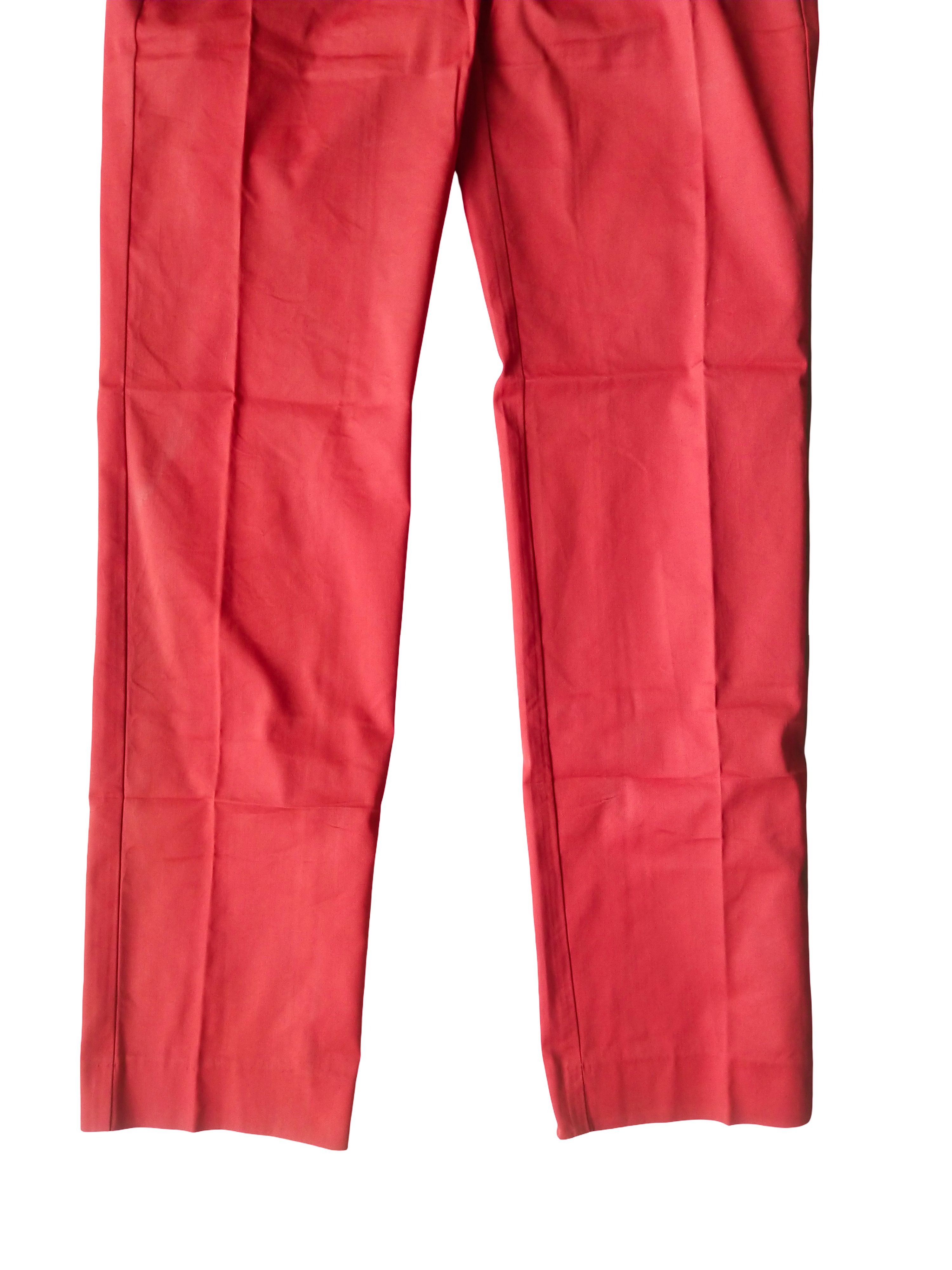 Hysteric Glamour Lynx Golf Kawaii Red Embroidered Cat Pants Japan Size 26" / US 2 / IT 38 - 4 Thumbnail