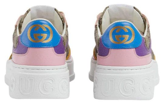 Gucci o1s1wg110425 Women's GG Sneakers in Multicolor Size US 10 / IT 40 - 3 Thumbnail