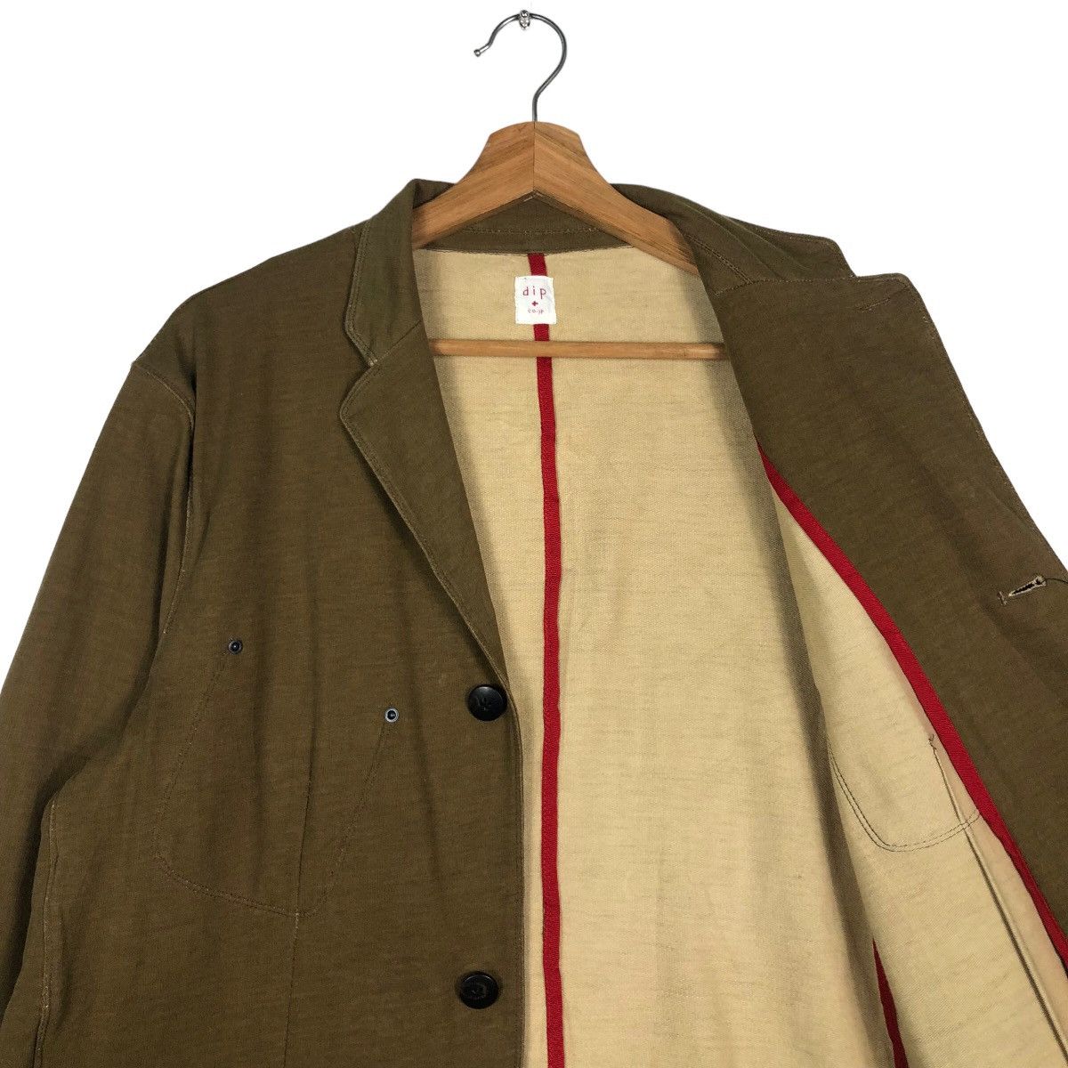 Issey Miyake 🔥NWT Vintage Chore Work Jacket DIP Double Breast Japan Size US L / EU 52-54 / 3 - 12 Thumbnail