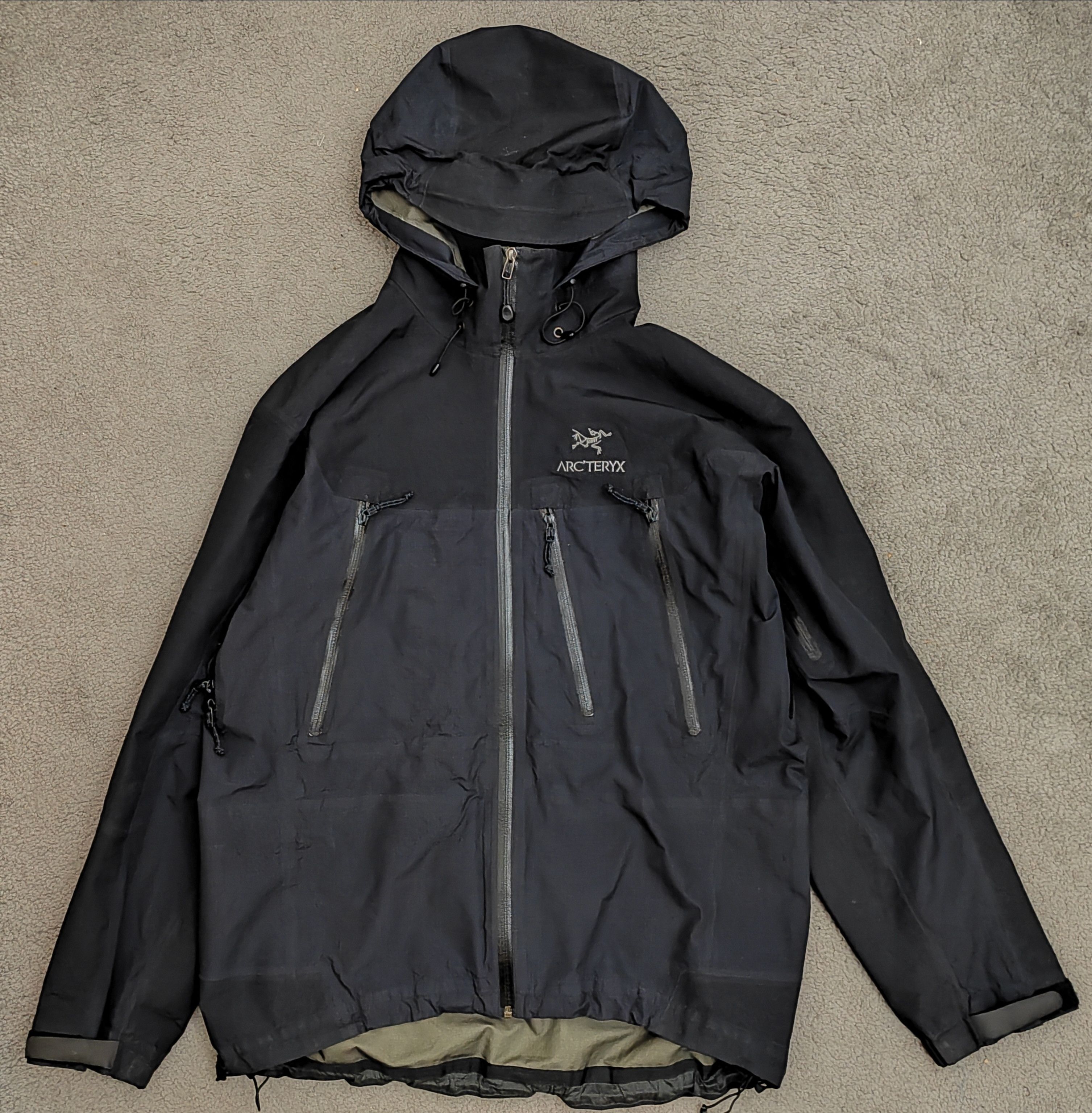 2003 ARC’TERYX Theta AR Jacket ブラック 初期 Arc'teryx 90s Archive Theta AR Jacket Black L/XL Canada Made