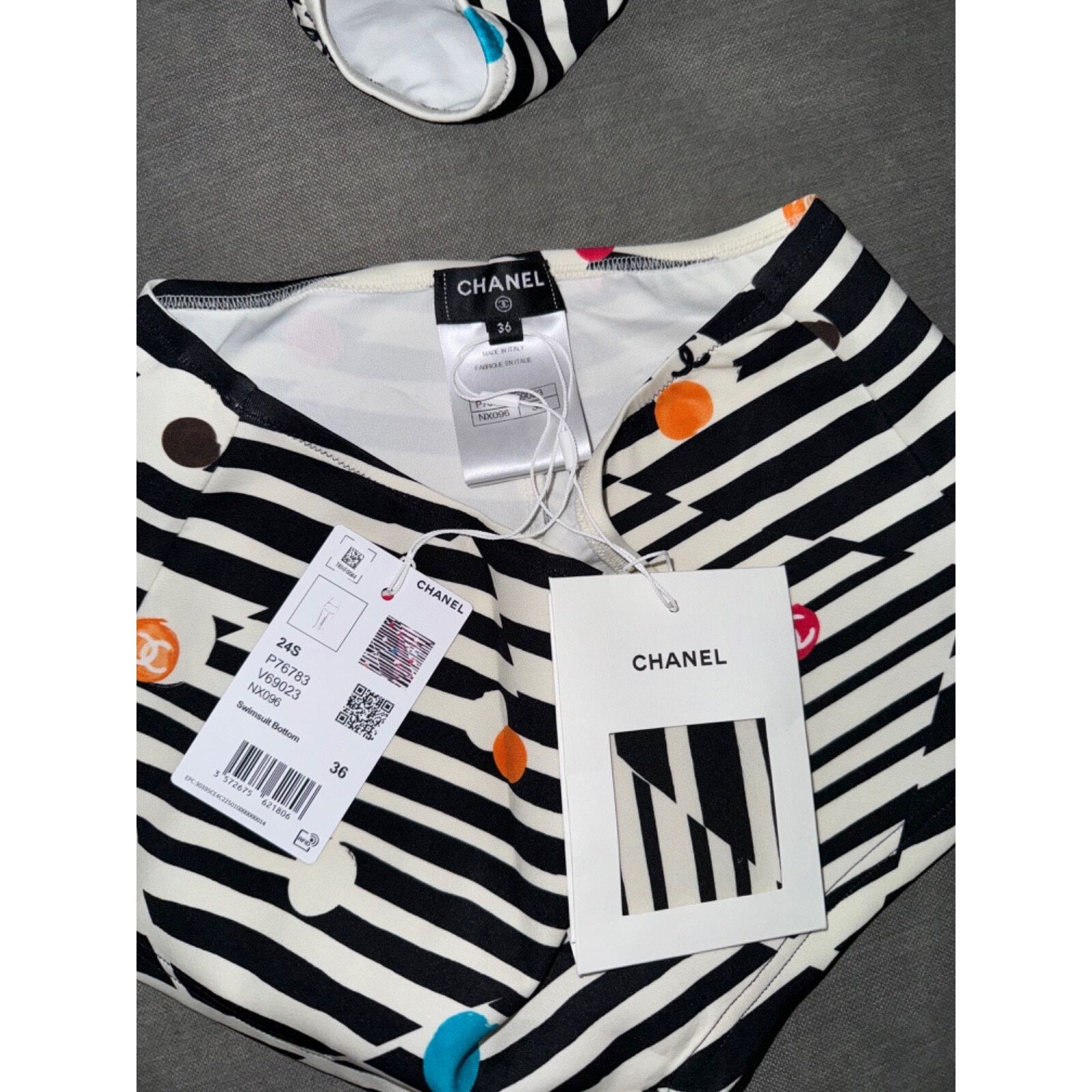 Chanel Chanel 24S Two Piece Bikini Swim Swimsuit Bathingsuit 36 Size XS / US 0-2 / IT 36-38 - 15 Thumbnail
