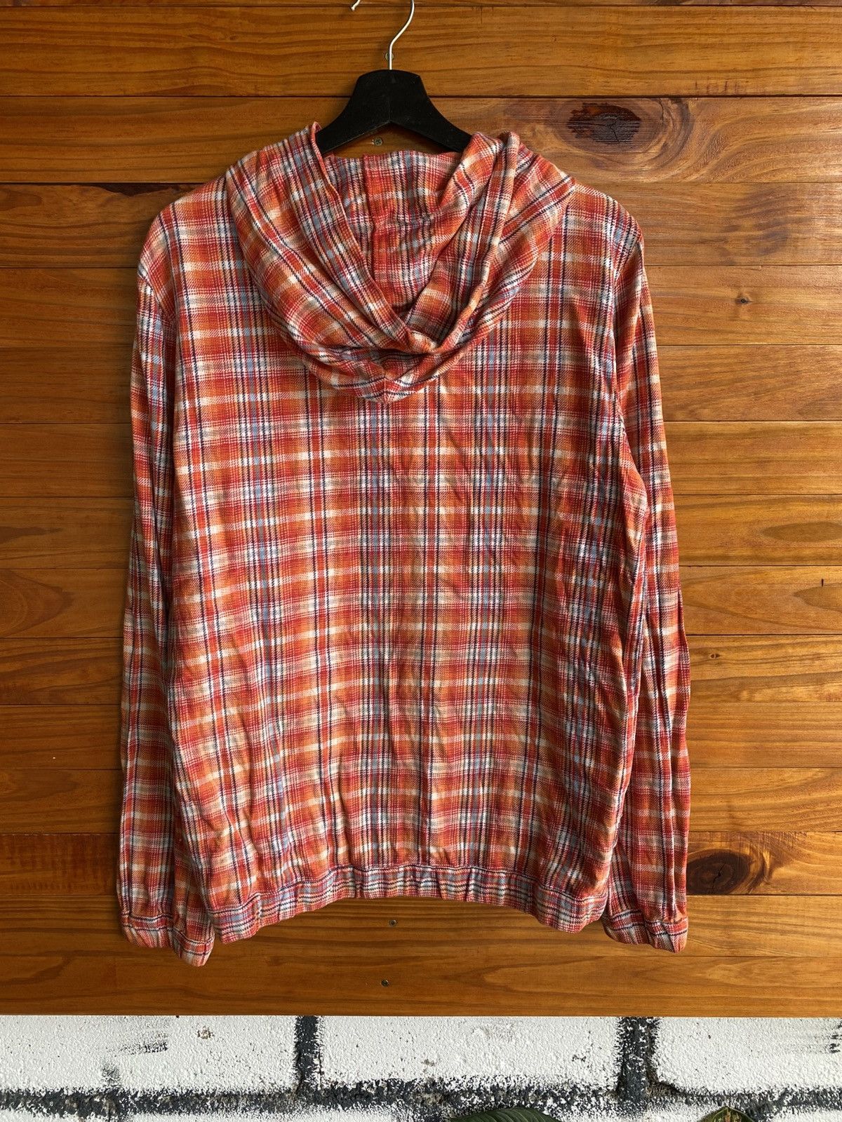 Xlarge X-Large Fine Clothing Plaid Hoodie Shirt Streetwear Icon Size US M / EU 48-50 / 2 - 7 Thumbnail