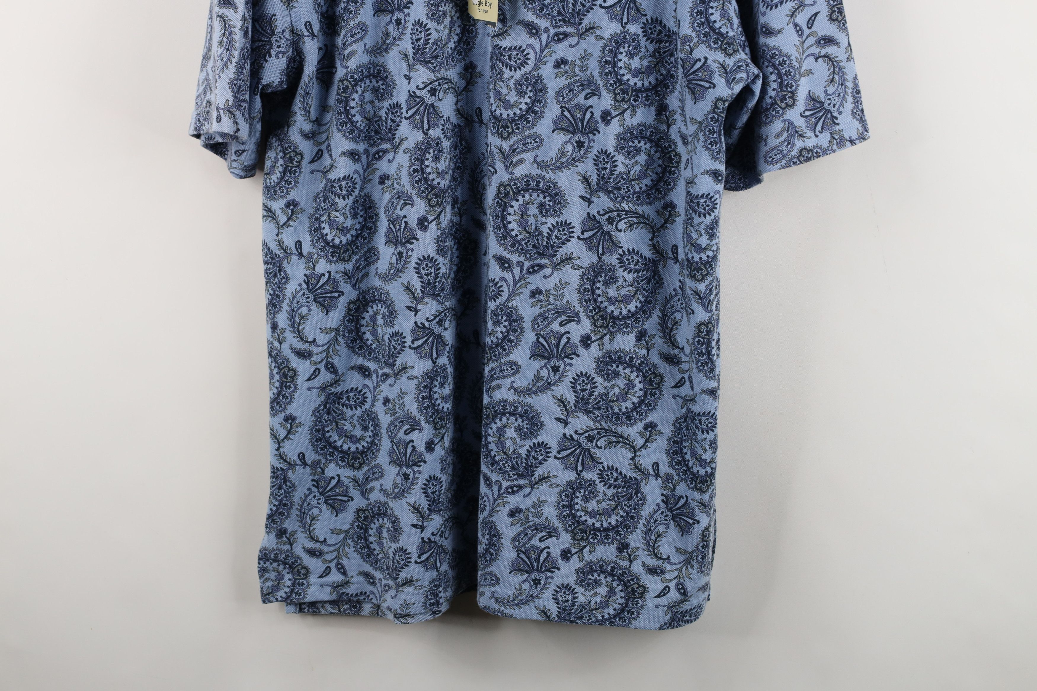 Vintage Deadstock Vintage 90s Y2K Streetwear Golf Polo Shirt Blue Size US M / EU 48-50 / 2 - 3 Thumbnail