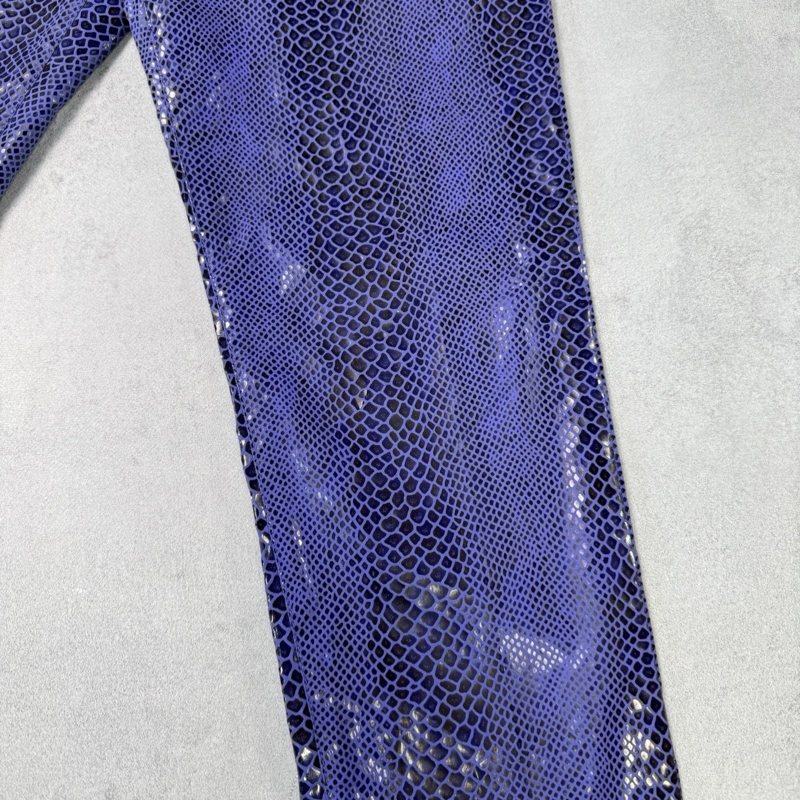 Kenzo Vintage Kenzo Jeans Snake Pattern Pants Purple Size 44 Size 30" / US 8 / IT 44 - 9 Thumbnail