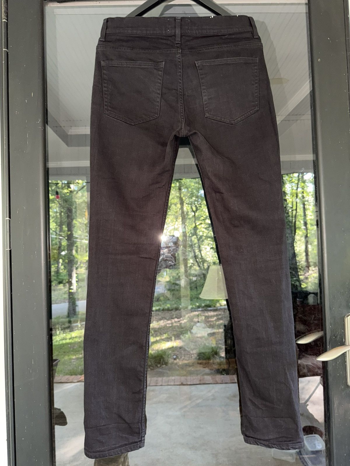 Acne Studios Ace Stay Cash Black Denim Size US 33 - 2 Thumbnail