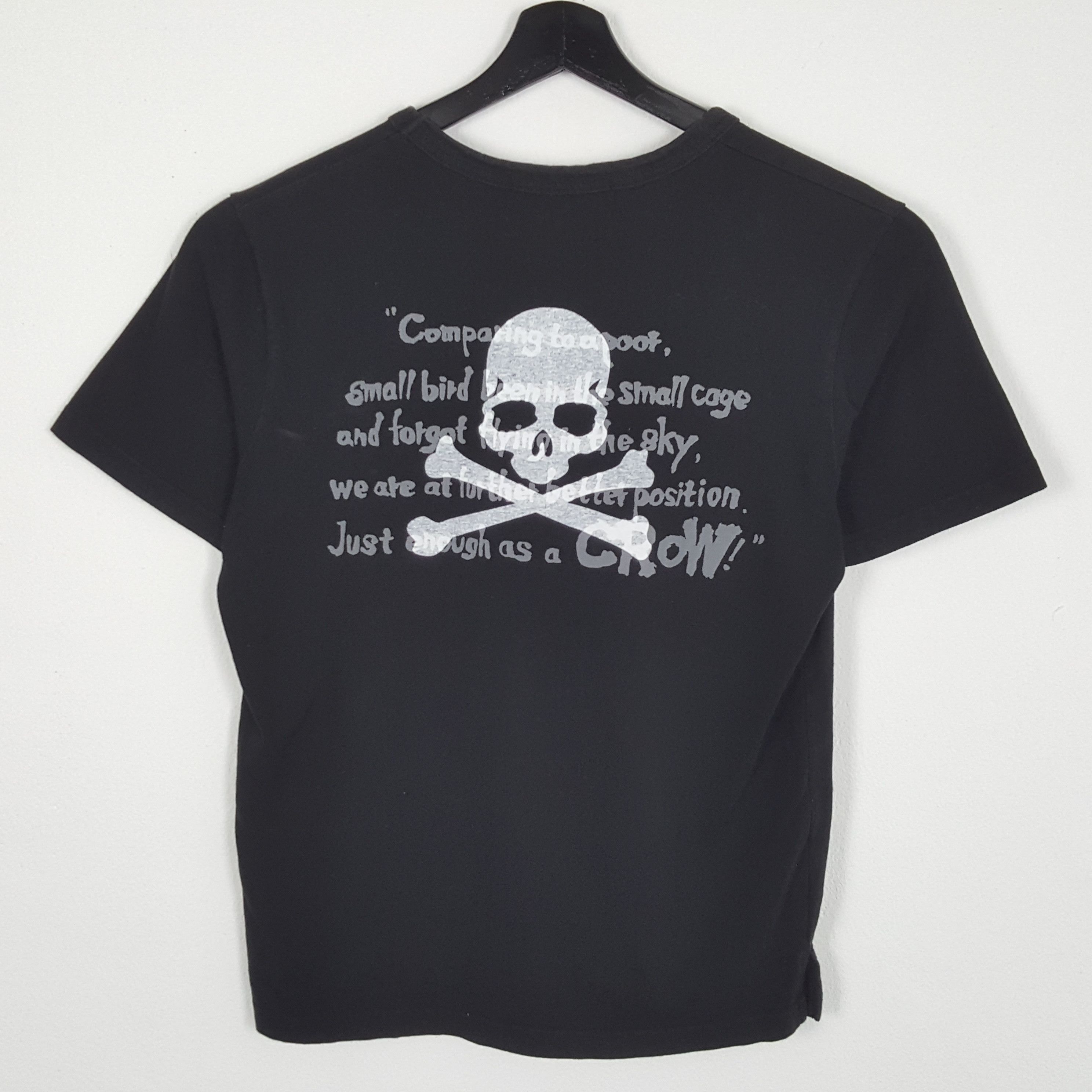 image of Mastermind Japan X Crows Zero Ii Streetwear Style Tshirt in Black, Men's (Size Medium)