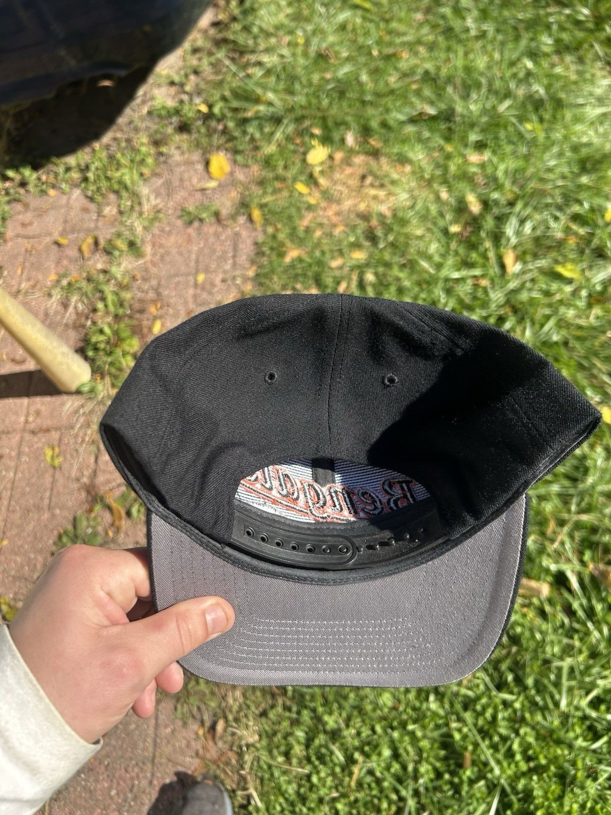 Vintage 90s SnapBack hat Cincinnati bengals NFL football wool blend Size ONE SIZE - 4 Thumbnail