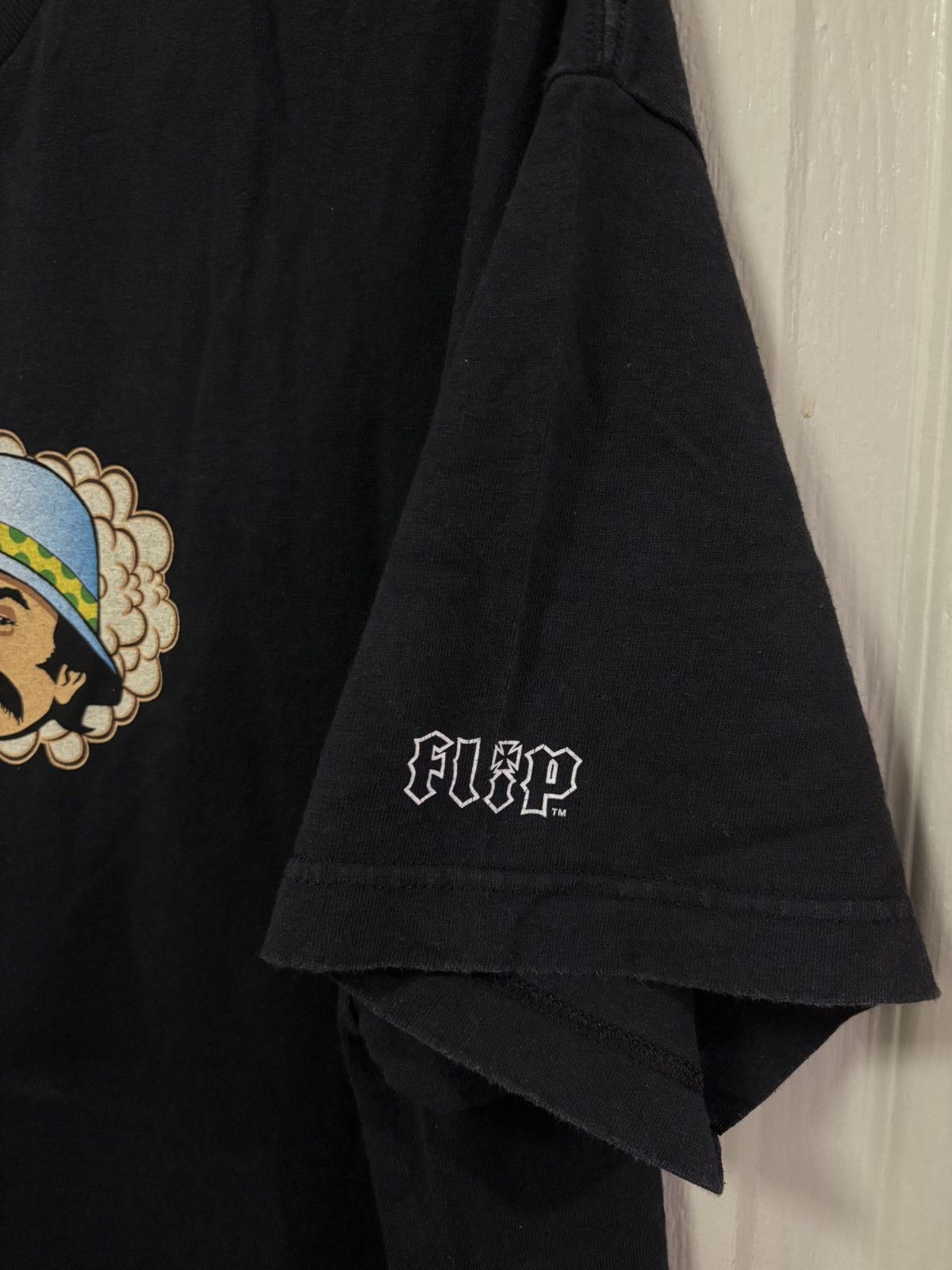 Flip Skateboards × Vintage Vintage 90's FLIP SKATEBOARDS CHEECH & CHONG Size US XL / EU 56 / 4 - 3 Thumbnail