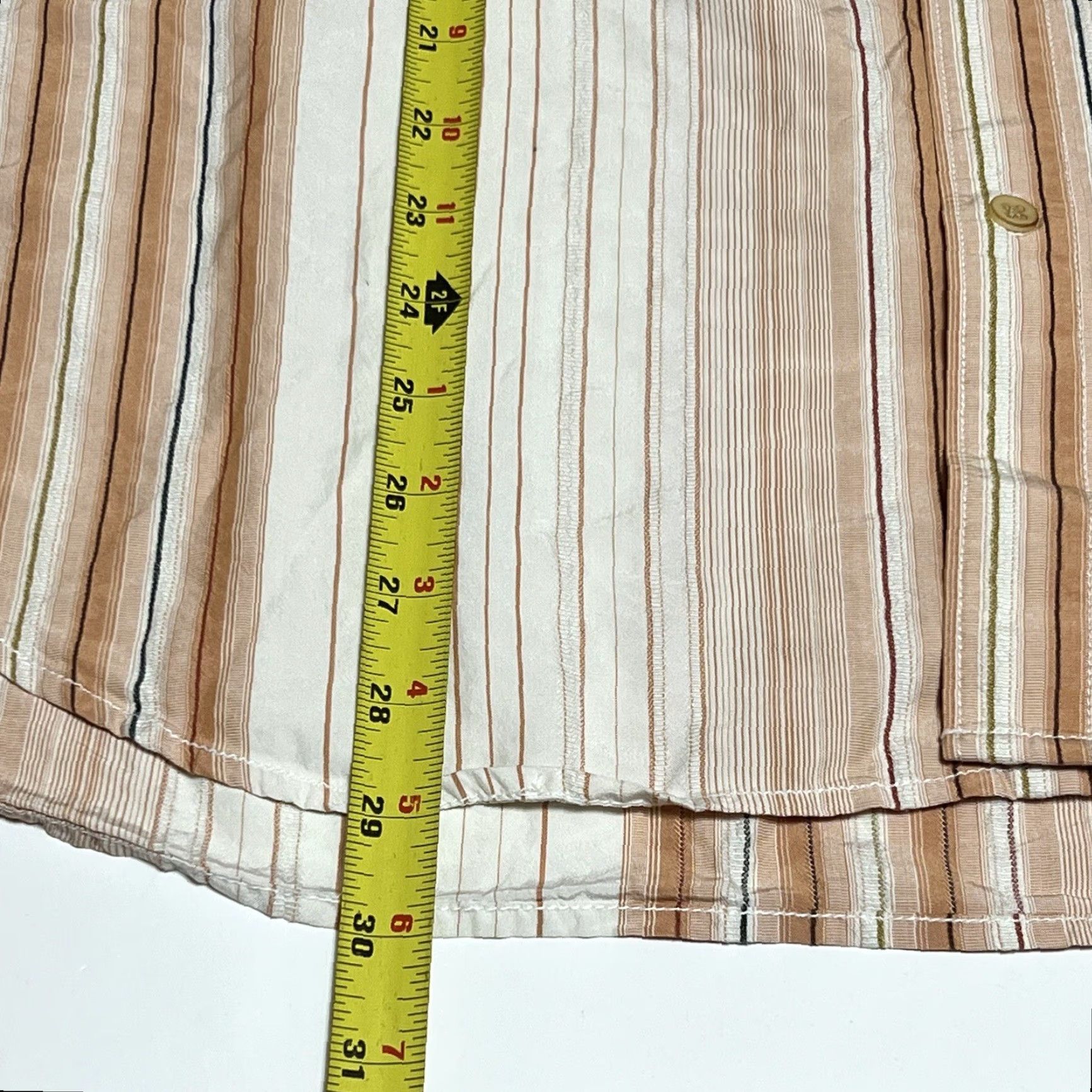 Tommy Bahama Tommy Bahama Shirt Men L Button Front 100% Silk Vertical Stripe Long Sleeve Multicolor Button-Up Casual Travel Resort Aloha Beach Size US L / EU 52-54 / 3 - 7 Thumbnail