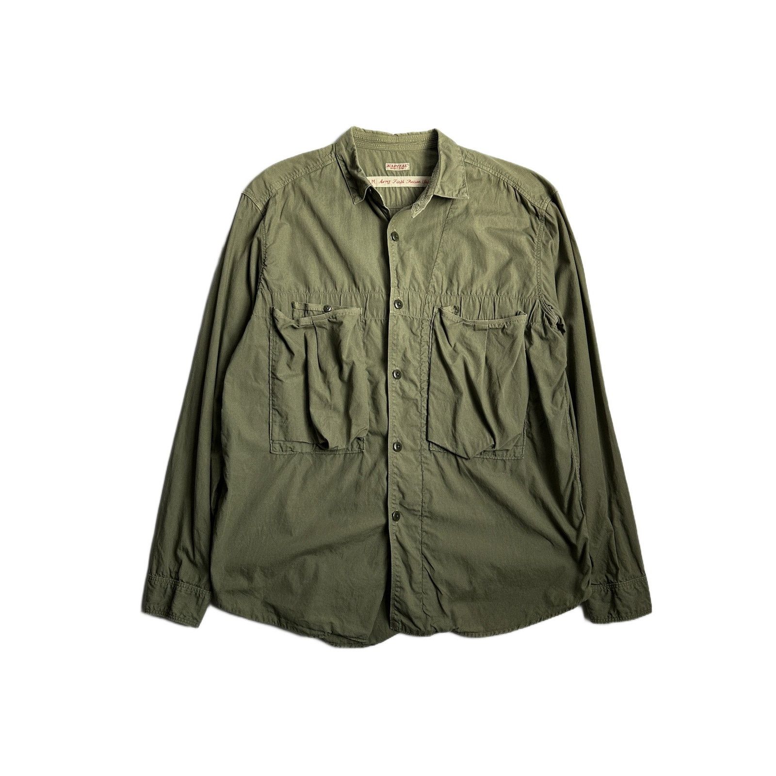 Kapital Kapital Military Button Up Shirt Size US M / EU 48-50 / 2 - 1 Thumbnail