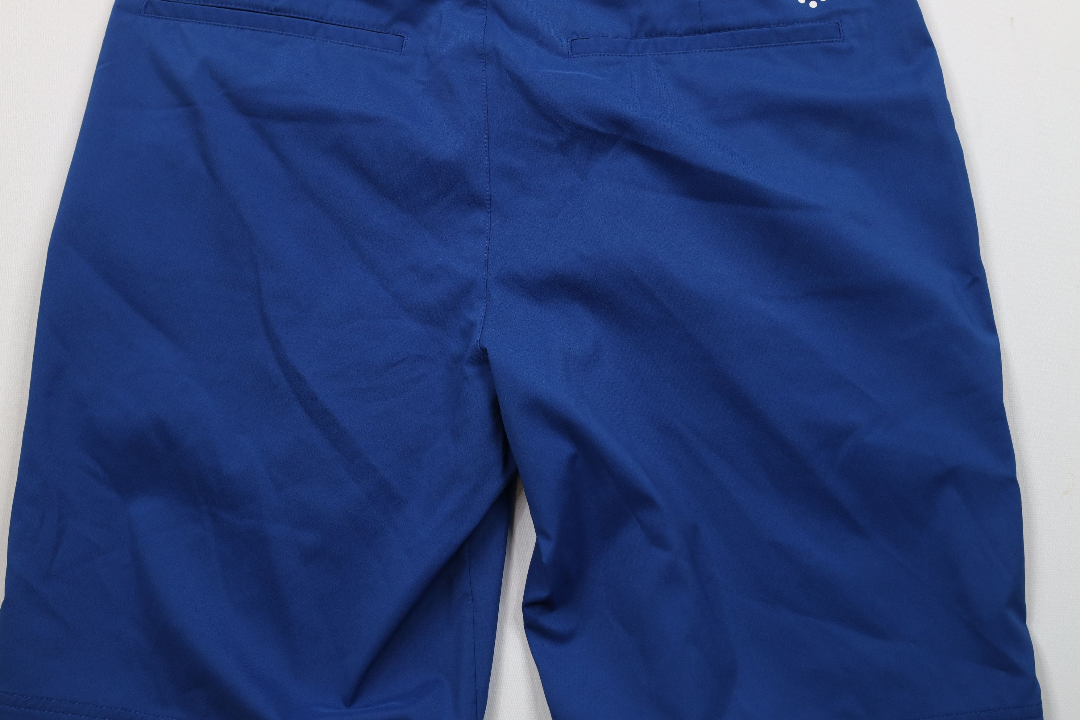 Puma × Vintage Puma Golf Cell Rickie Fowler Tech Golfing Chino Shorts Blue Size US 32 / EU 48 - 11 Thumbnail